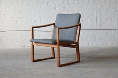Børge Mogensen #233 Fredericia Oak Easy Chair, Denmark, 1955