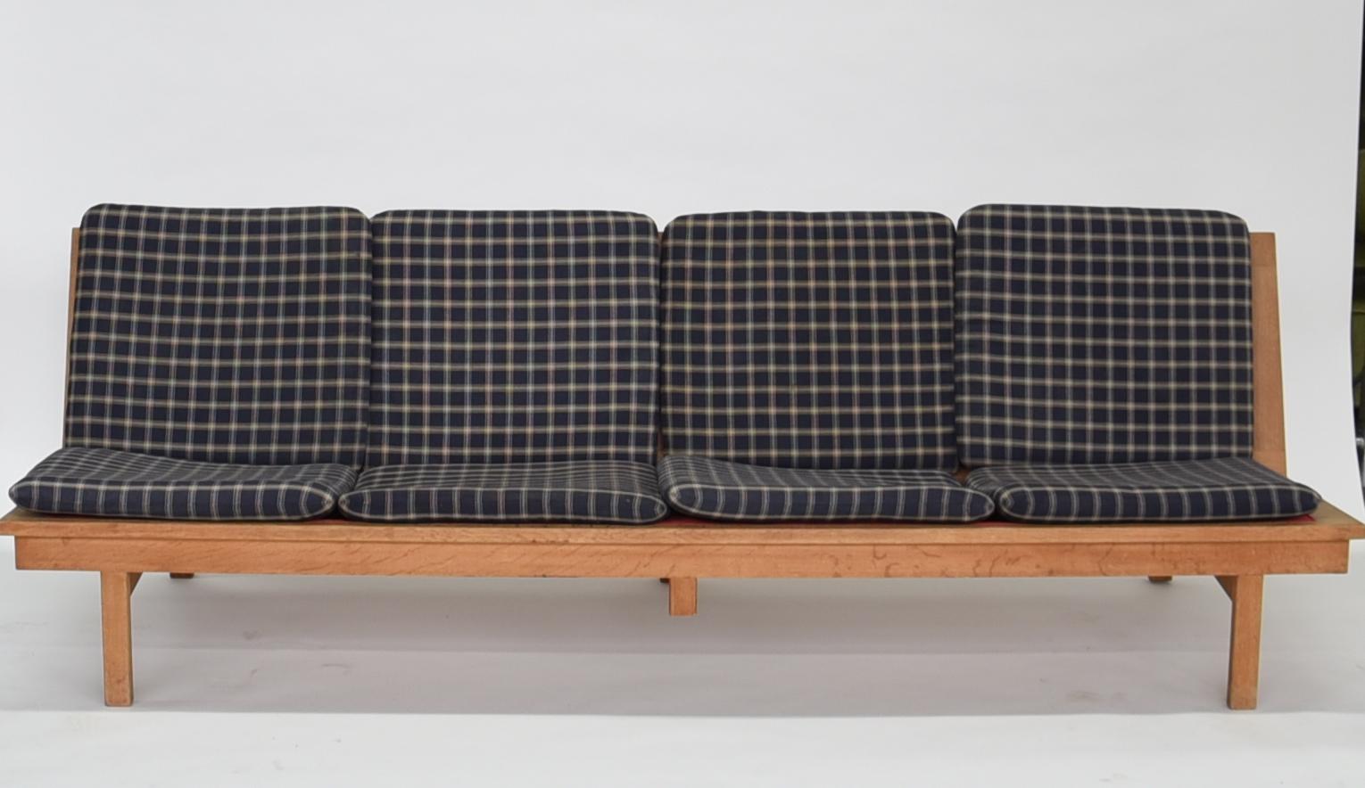 20th Century Børge Mogensen 4-Persons, Sofa, Modell BM 2219, Couchbank BM2219, Midcentury