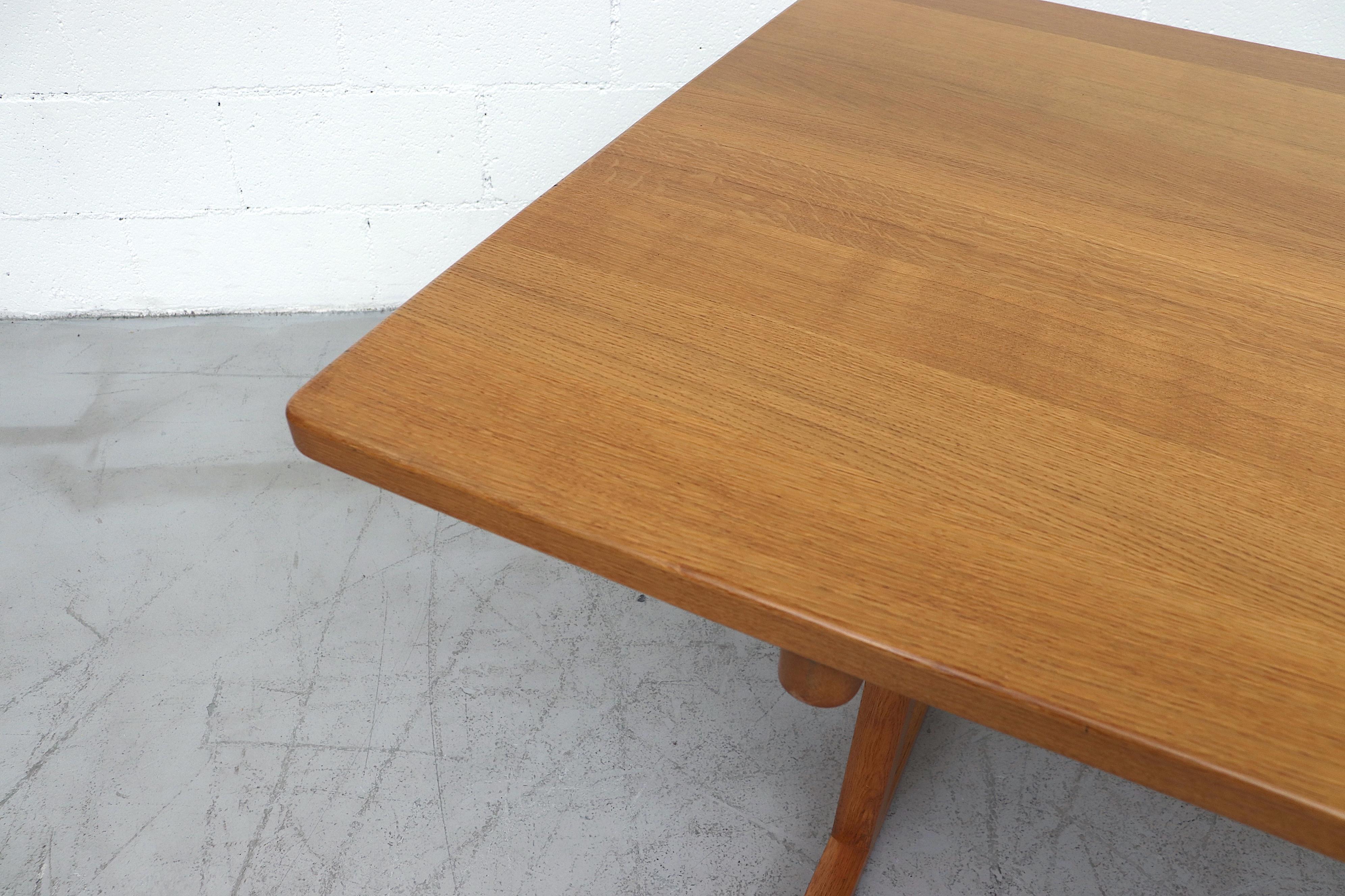 Mid-20th Century BØrge Mogensen #6286 Fredericia Solid Oak Dining Table