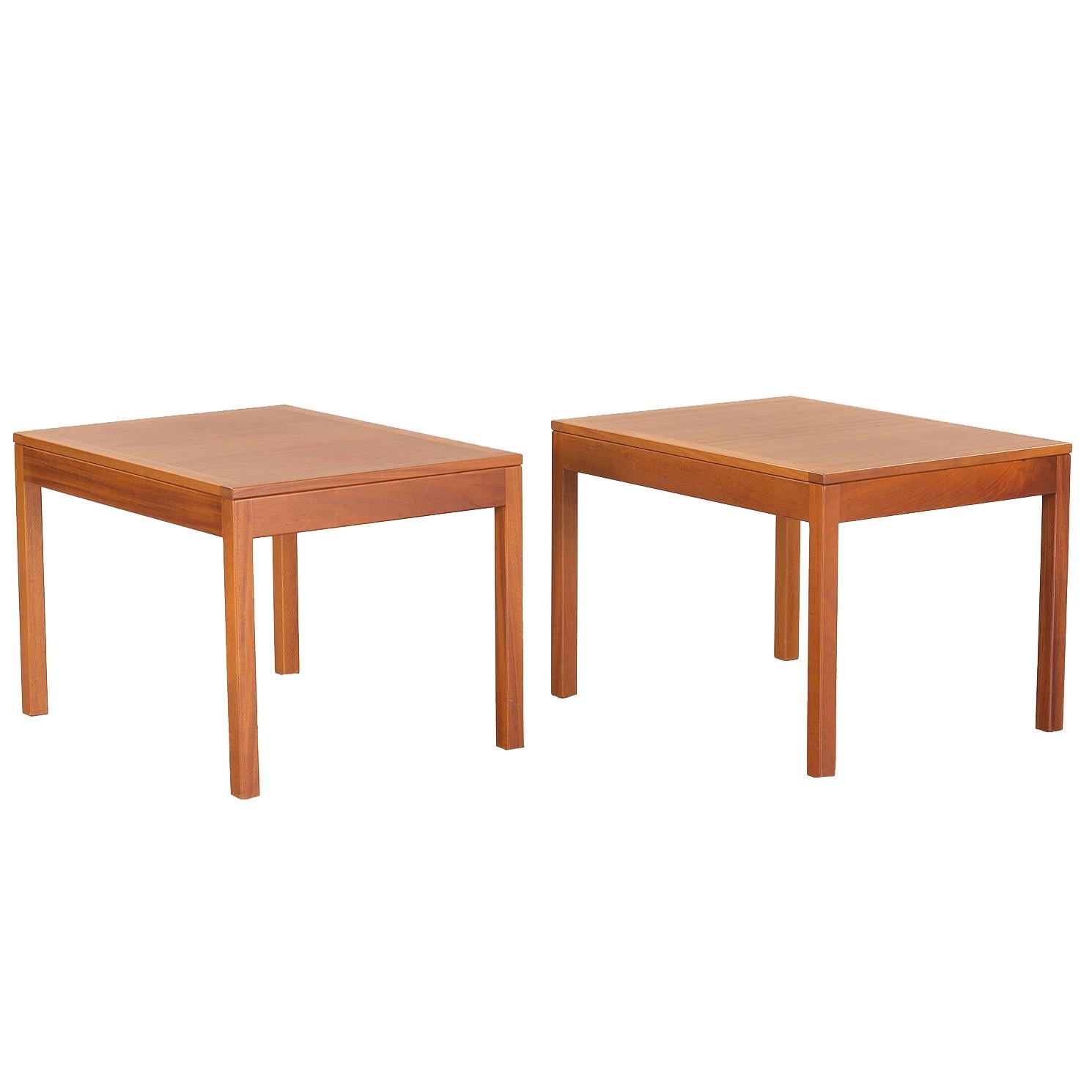 Børge Mogensen, a Pair of "5361" Side Tables, 20th Century