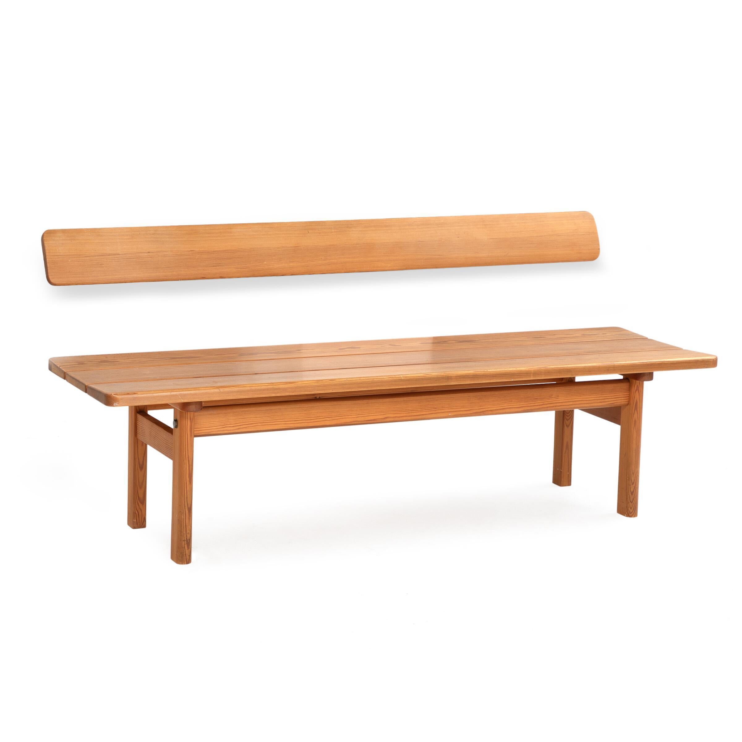 Mid-Century Modern Banc Asserbo de Børge Mogensen en pin massif d'Oregon en vente