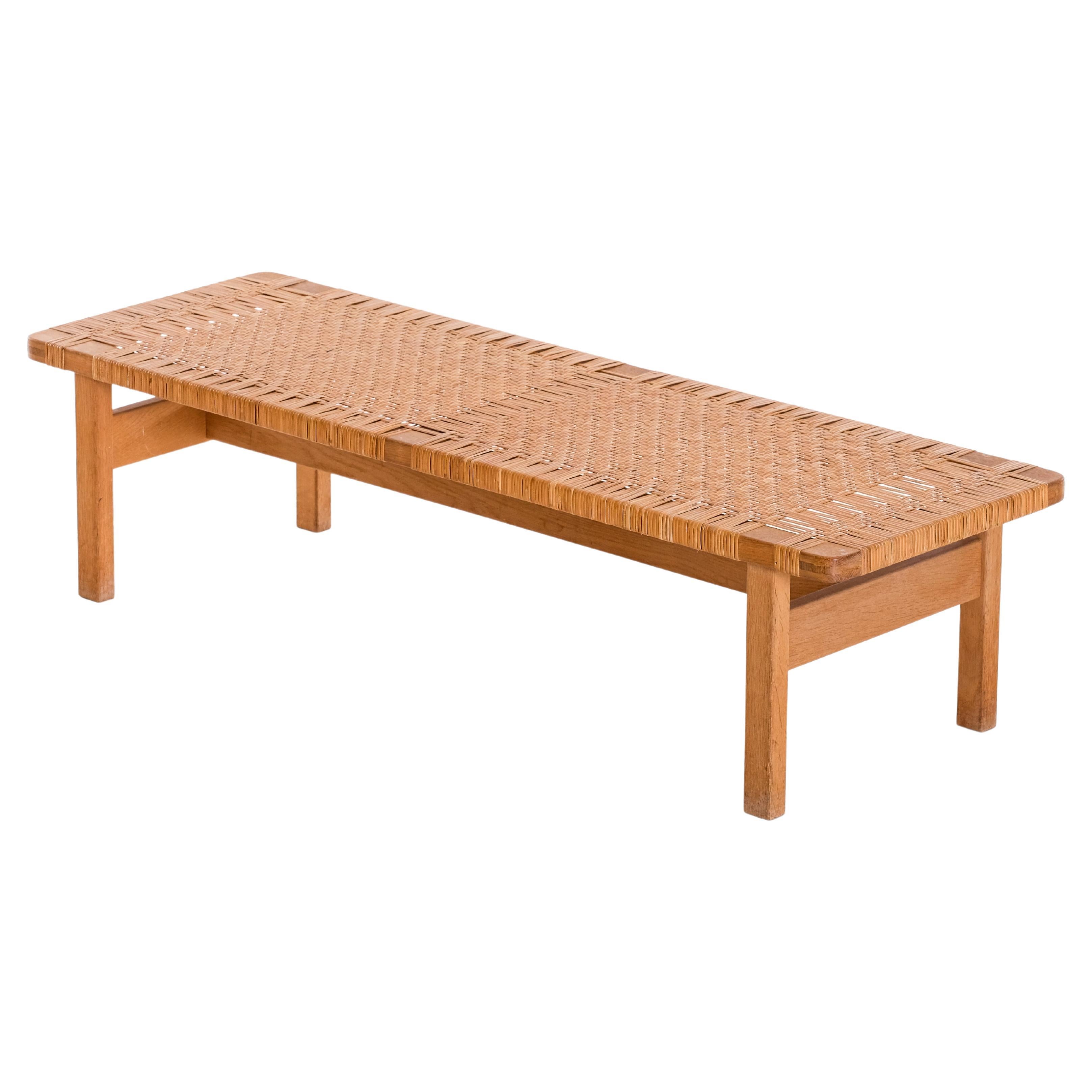 Børge Mogensen Bench / Coffee Table by Fredericia, Denmark, 1960s For Sale