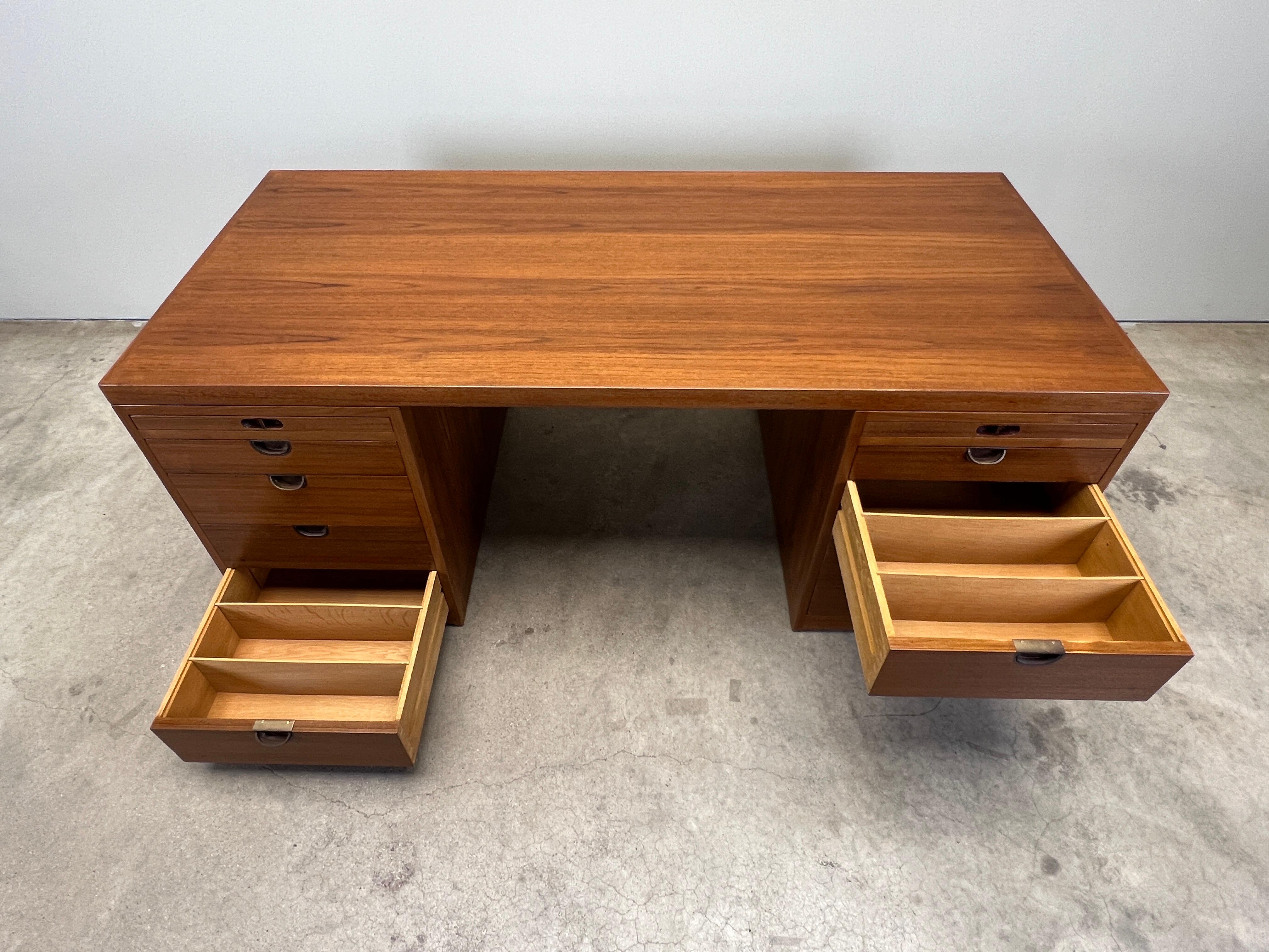 Børge Mogensen BM-66 Schreibtisch für P. Lauritsen & Søn im Angebot 7