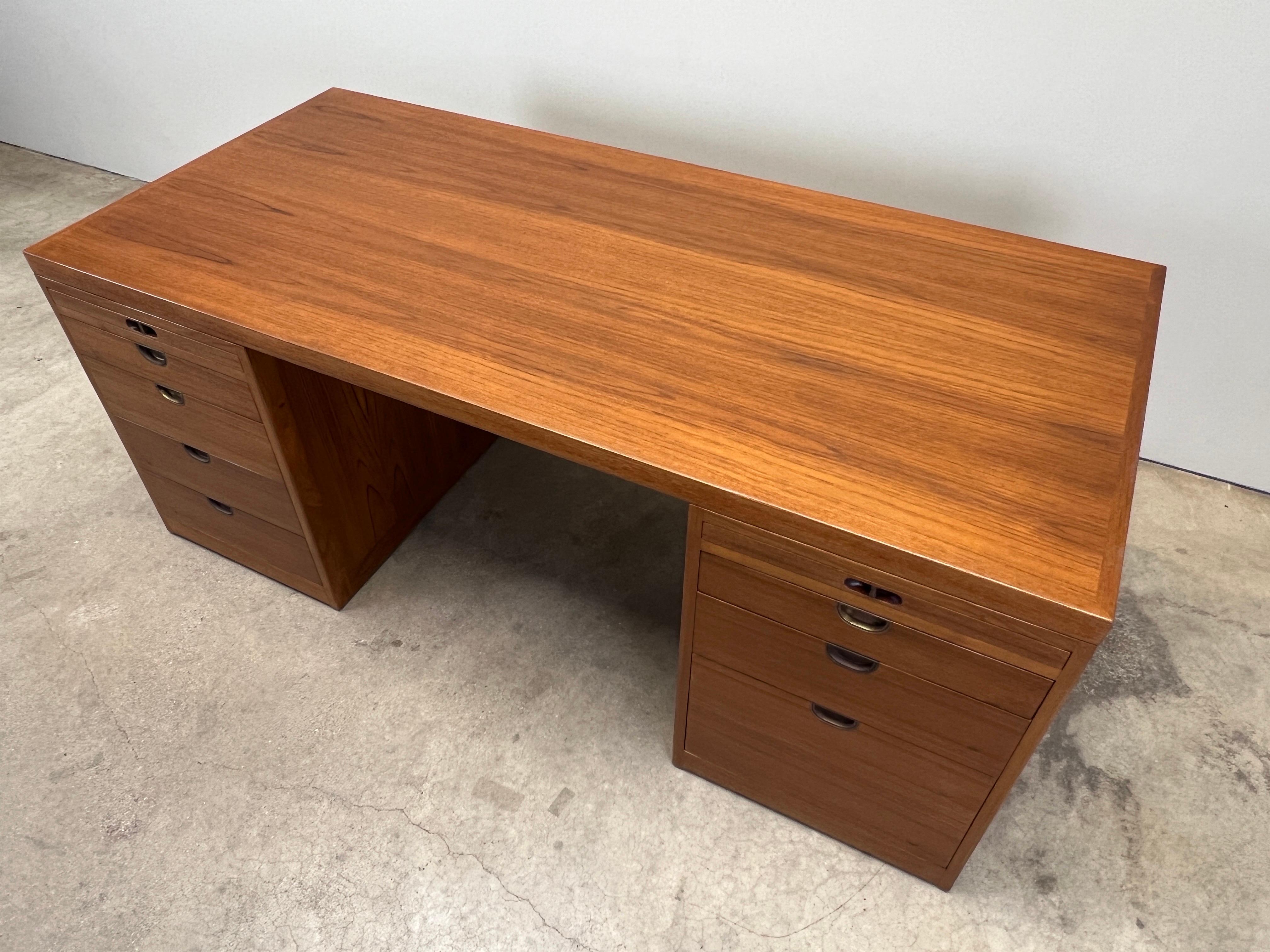 Børge Mogensen BM-66 Schreibtisch für P. Lauritsen & Søn im Angebot 13