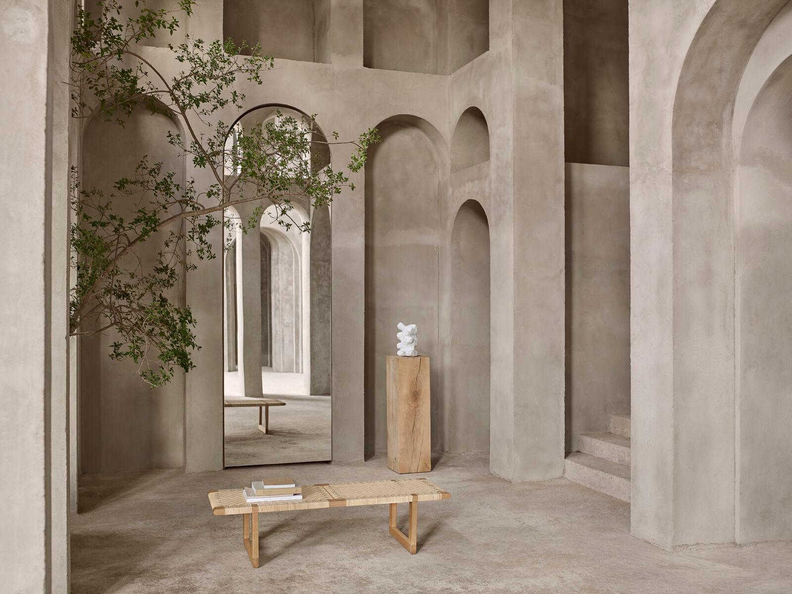 Danois Børge Mogensen BM0488L Table banc 138 x 46 pour Carl Hansen en vente