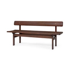 Børge Mogensen BM0699 Asserbo Bench w/ Backrest Eucalyptus for Carl Hansen