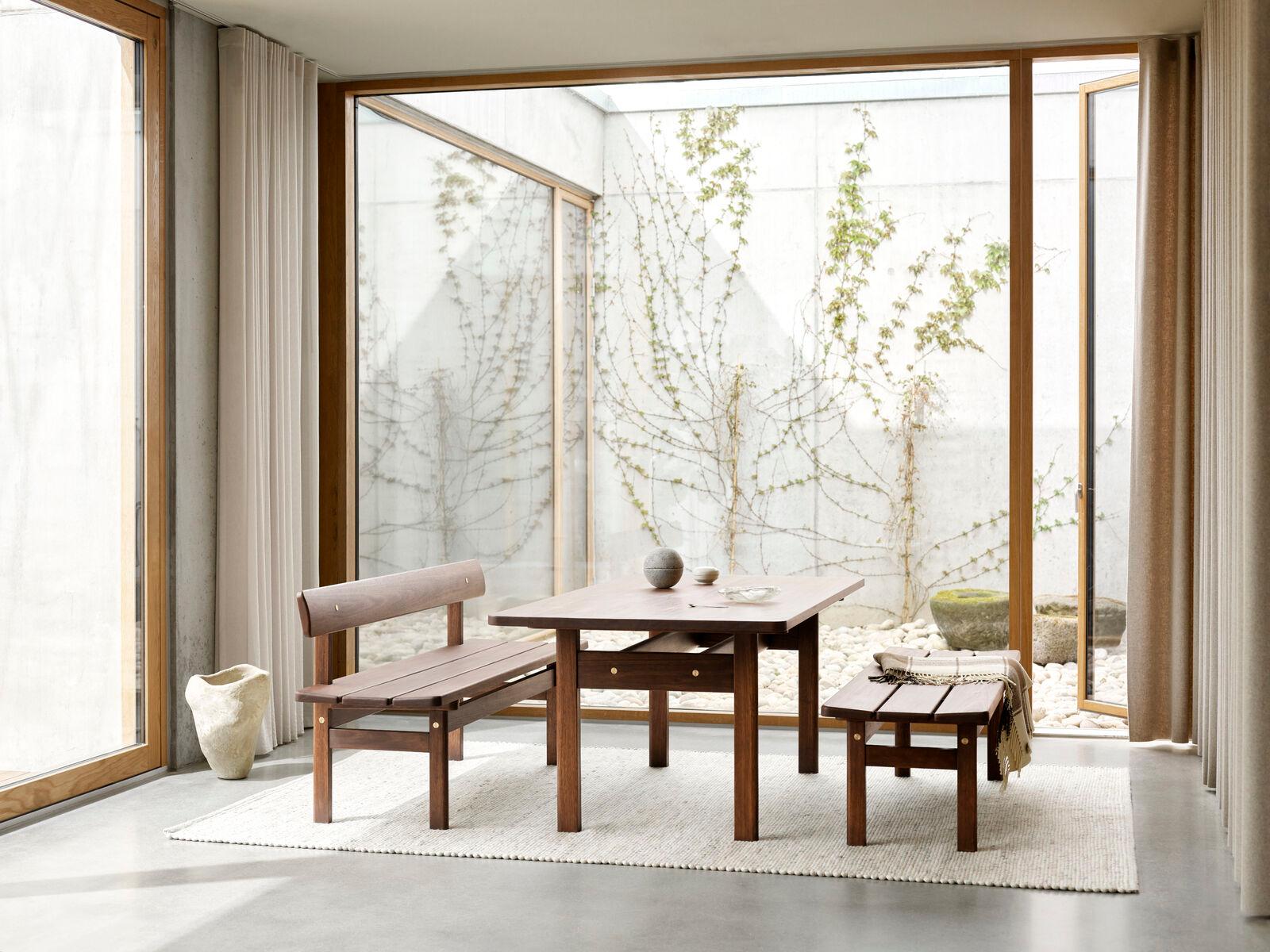 Børge Mogensen BM0699 Asserbo Bench w/ Backrest Eucalyptus for Carl Hansen In condizioni Nuovo in vendita a New York, NY