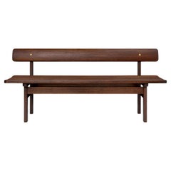 Børge Mogensen BM0699 Asserbo Bench w/ Backrest Eucalyptus for Carl Hansen