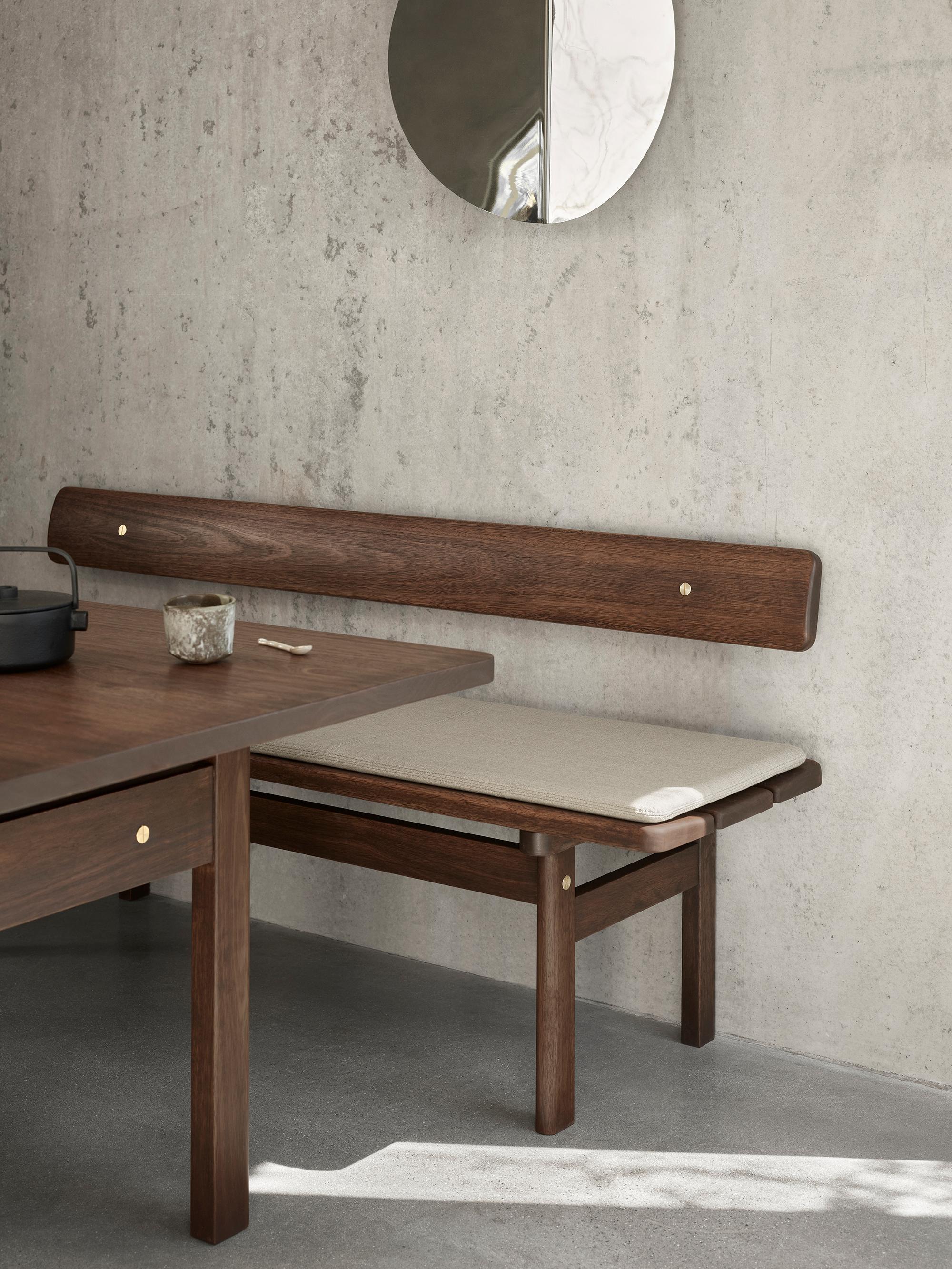 Børge Mogensen 'BM0700 Asserbo' Bank aus geöltem Eukalyptus für Carl Hansen & Son im Angebot 3