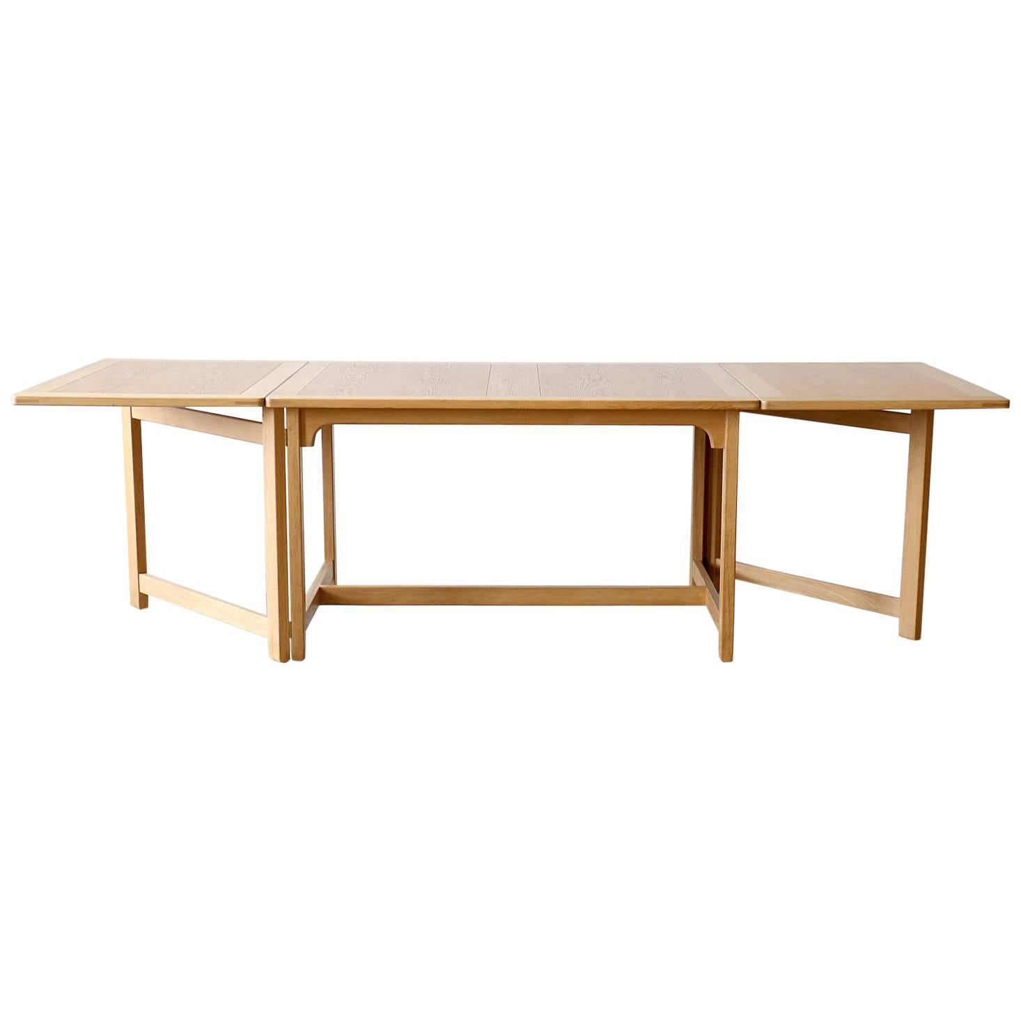 Børge Mogensen BM71 Fredericia Oak "Library" Table Danish Modnern Vintage For Sale