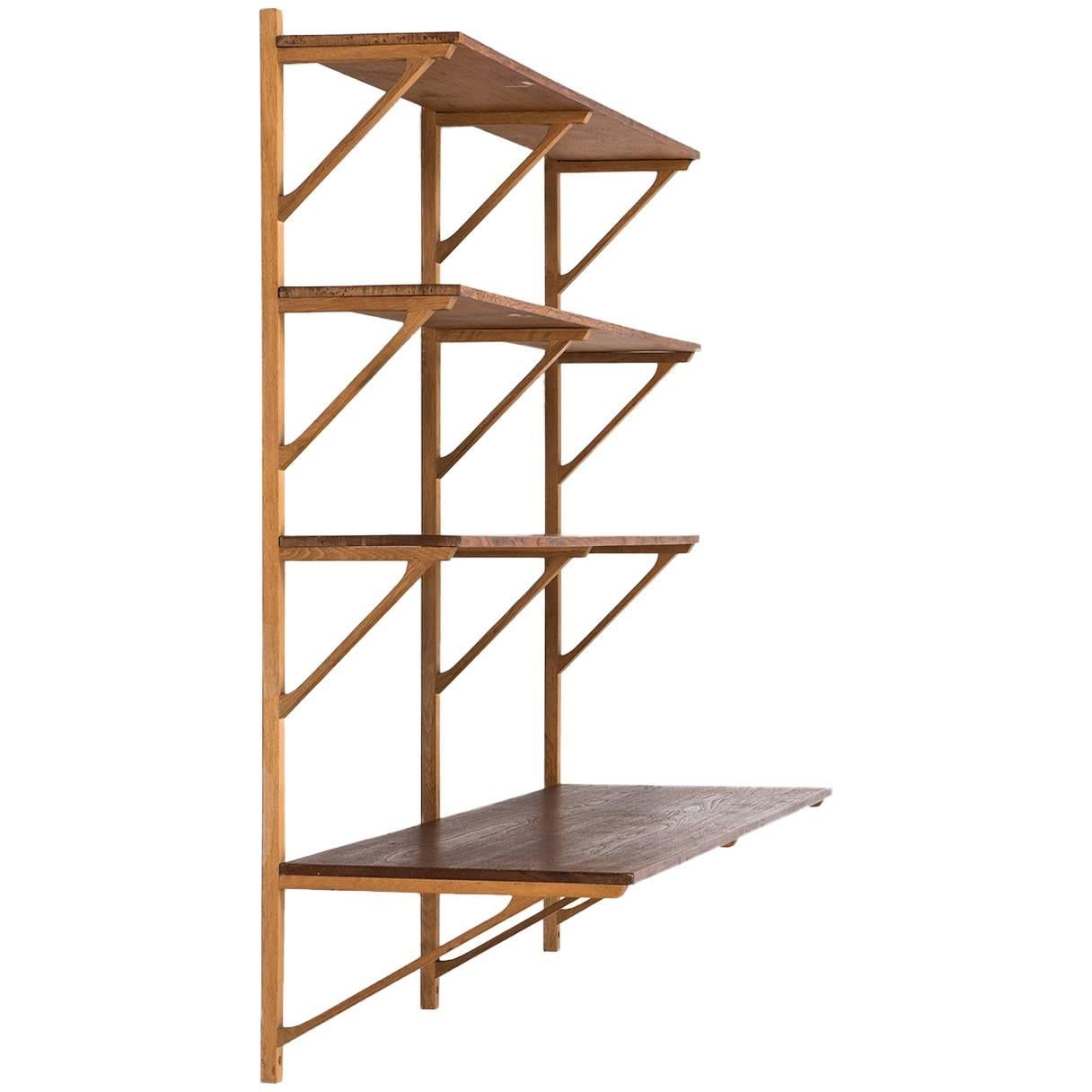 Børge Mogensen Bookcase Model 291 by Fredericia Stolefabrik in Denmark