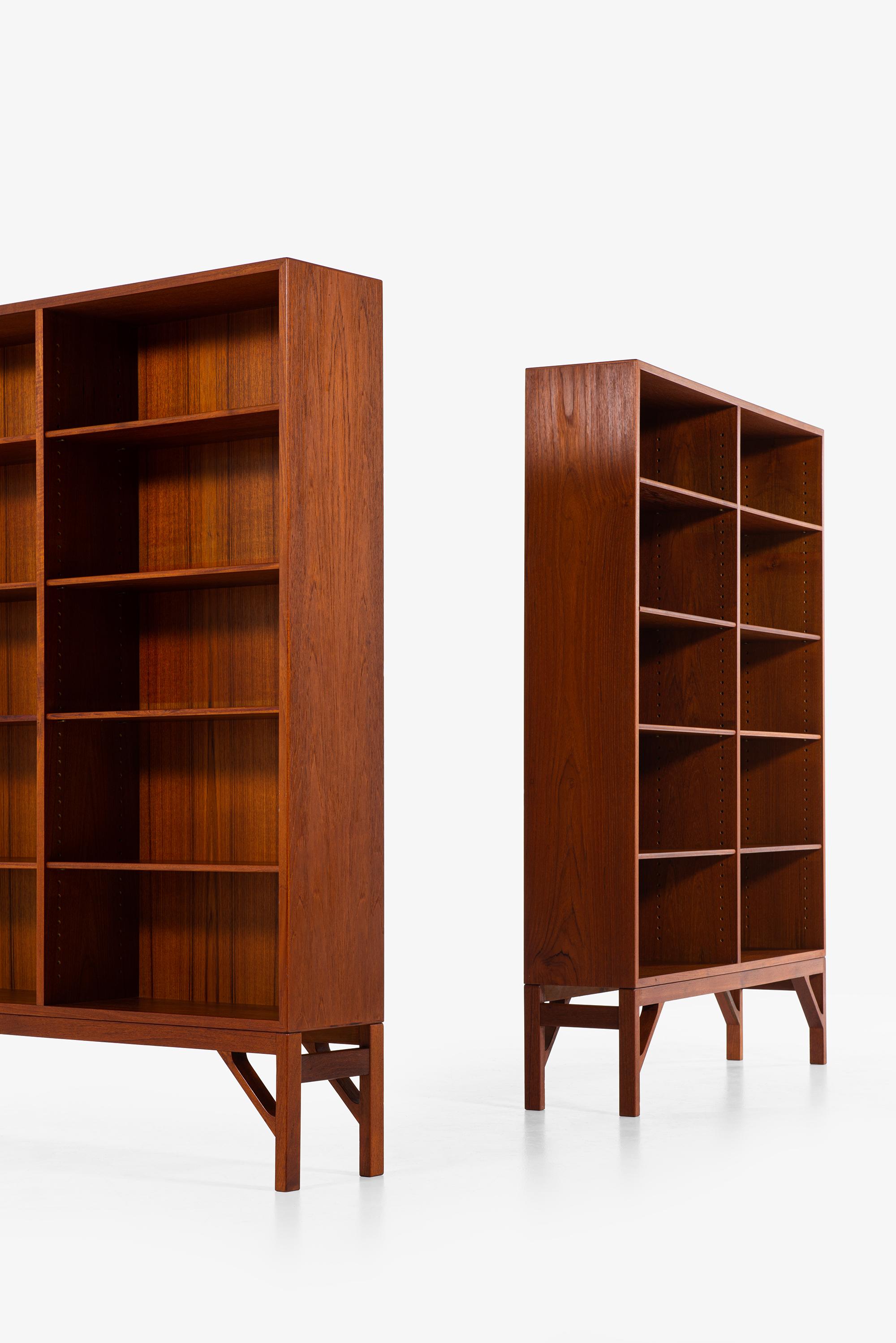 Mid-20th Century Børge Mogensen Bookcases Produced by C.M. Madsen in Denmark