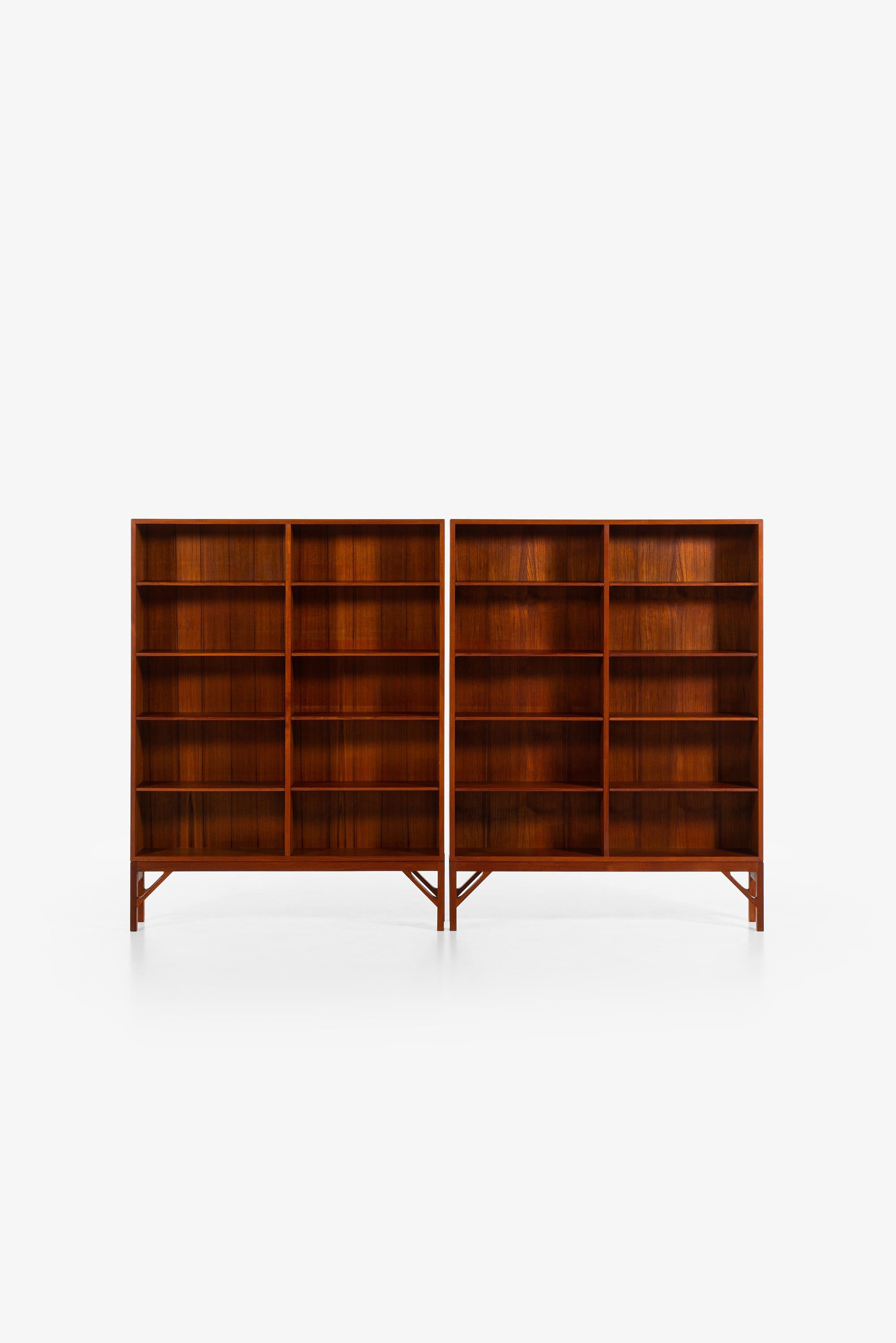 Teak Børge Mogensen Bookcases Produced by C.M. Madsen in Denmark