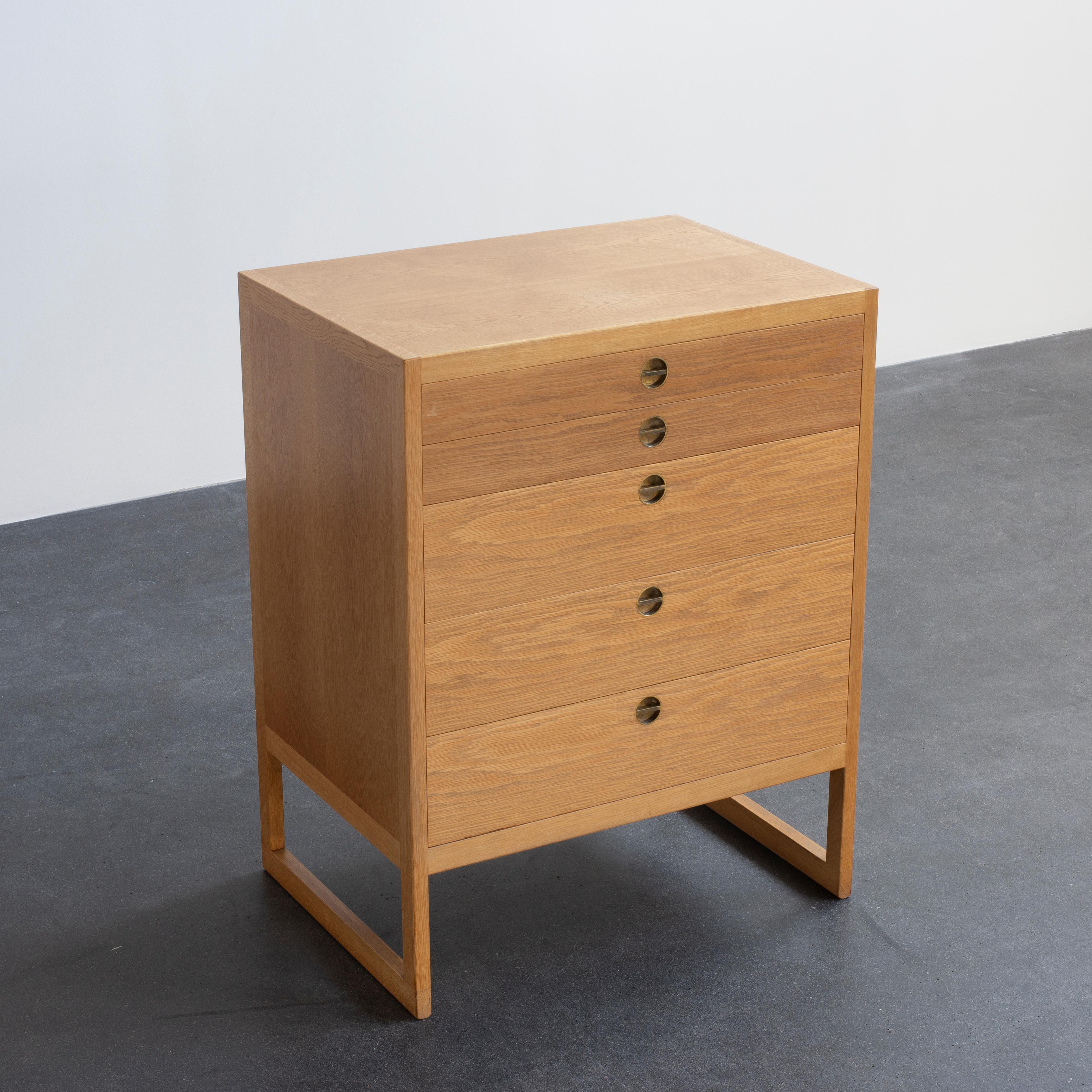 Danish Børge Mogensen Chest of Drawers in Oak For Sale