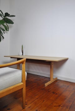 Børge Mogensen Coffee Table in Solid Oak for C.M. Madsens Fabrik, 1960s