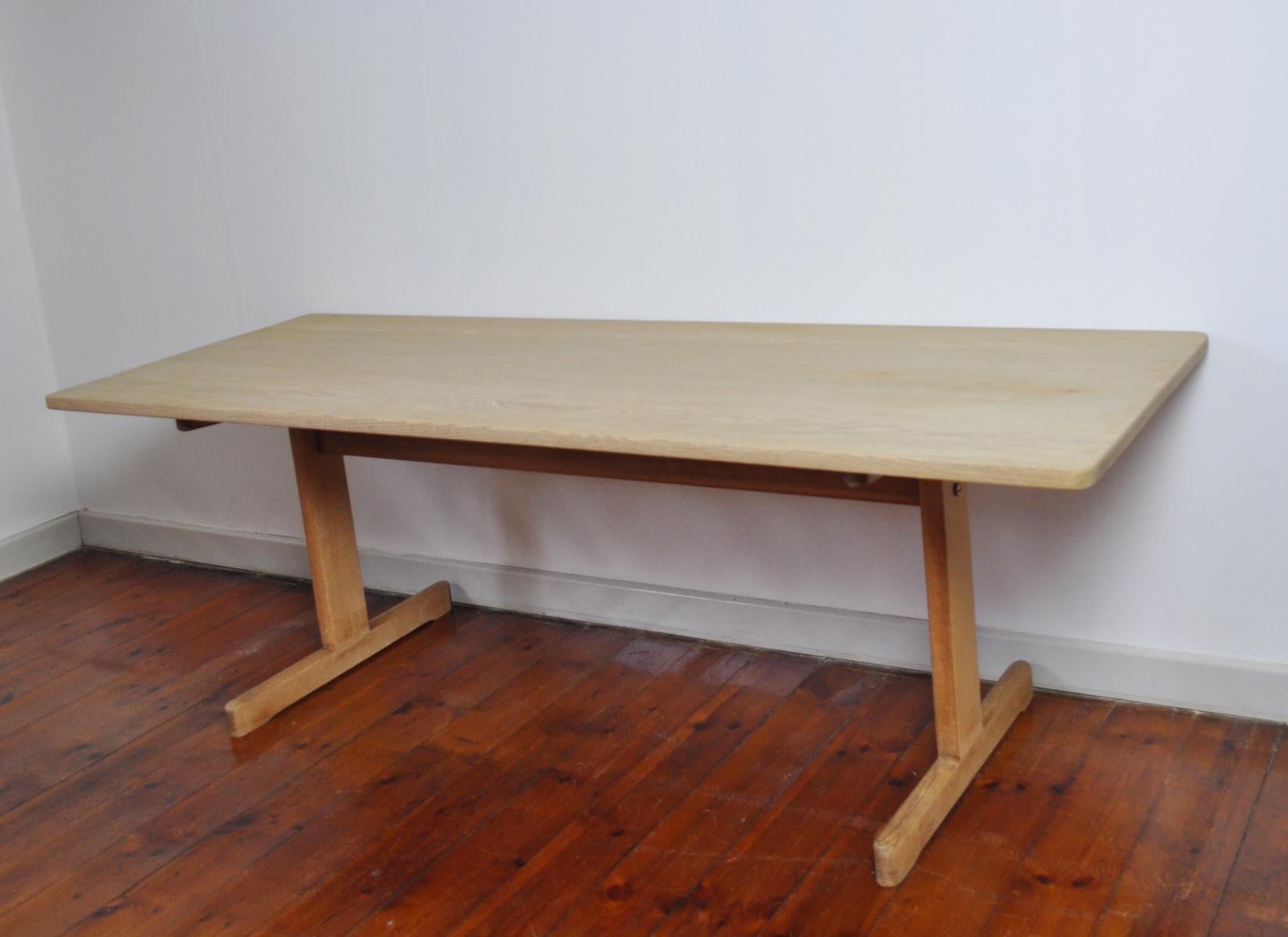 Danish Børge Mogensen Coffee Table in Solid Oak for C.M. Madsens Fabrik, 1960s For Sale