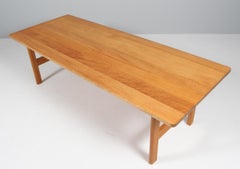Børge Mogensen Coffee Table, Solid Oil Treated Oak, Model 262, Denmark