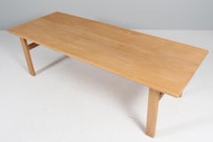Børge Mogensen Coffee Table, Solid Oil Treated Oak, Model 262, Denmark