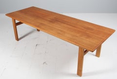 Børge Mogensen Coffee Table, Solid oil treated Oak, Model 262, Denmark