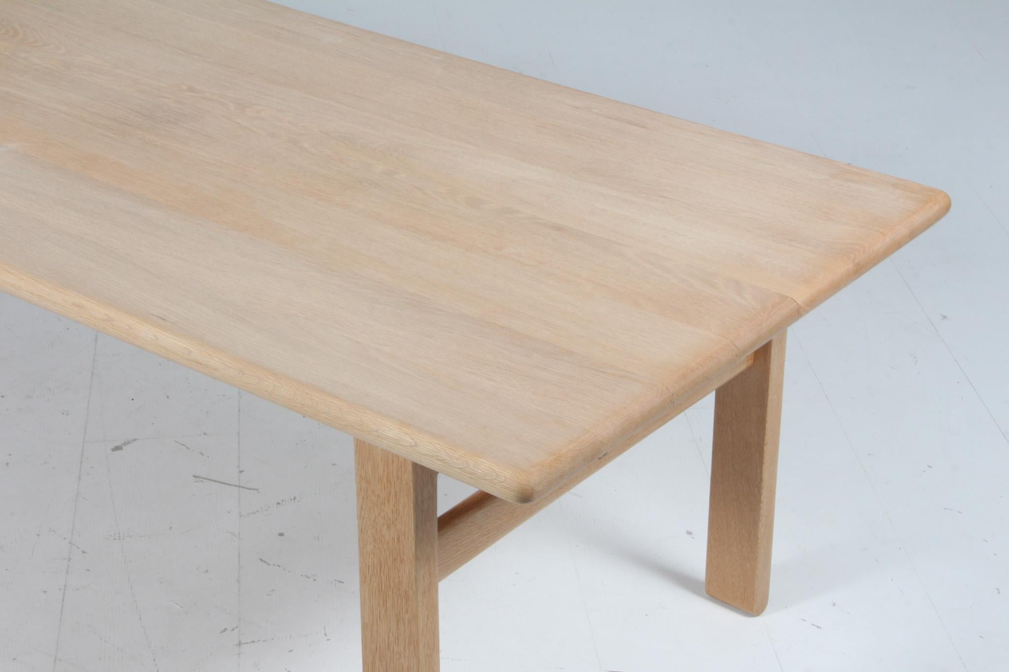Danois Table basse Børge Mogensen, Chêne traité au savon massif, Modèle 262, Danemark en vente