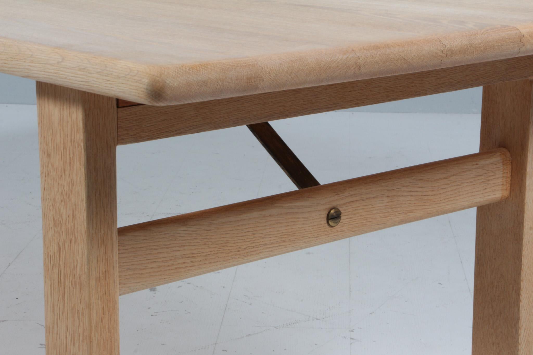 Milieu du XXe siècle Table basse Børge Mogensen, Chêne traité au savon massif, Modèle 262, Danemark en vente