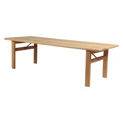 Børge Mogensen Coffee Table, Solid soap treated Oak, Model 262, Denmark