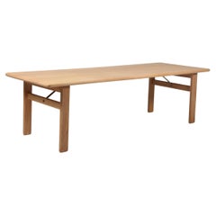 Børge Mogensen Coffee Table, Solid Soap Treated Oak, Model 262, Denmark