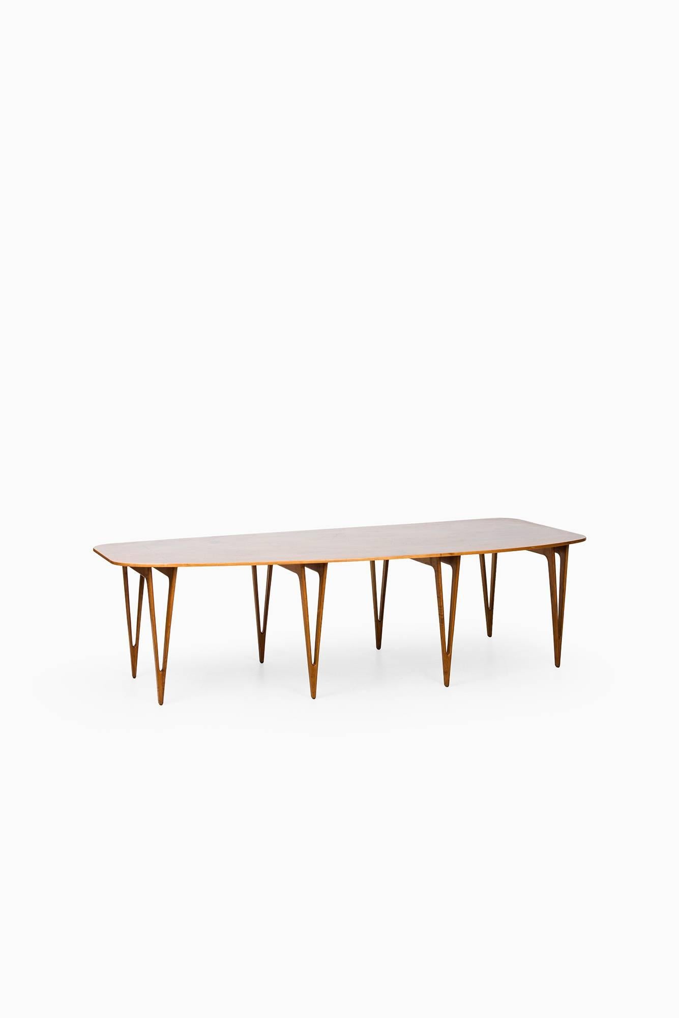 Mid-20th Century Børge Mogensen Console or Library Table by Erhard Rasmussen in Denmark
