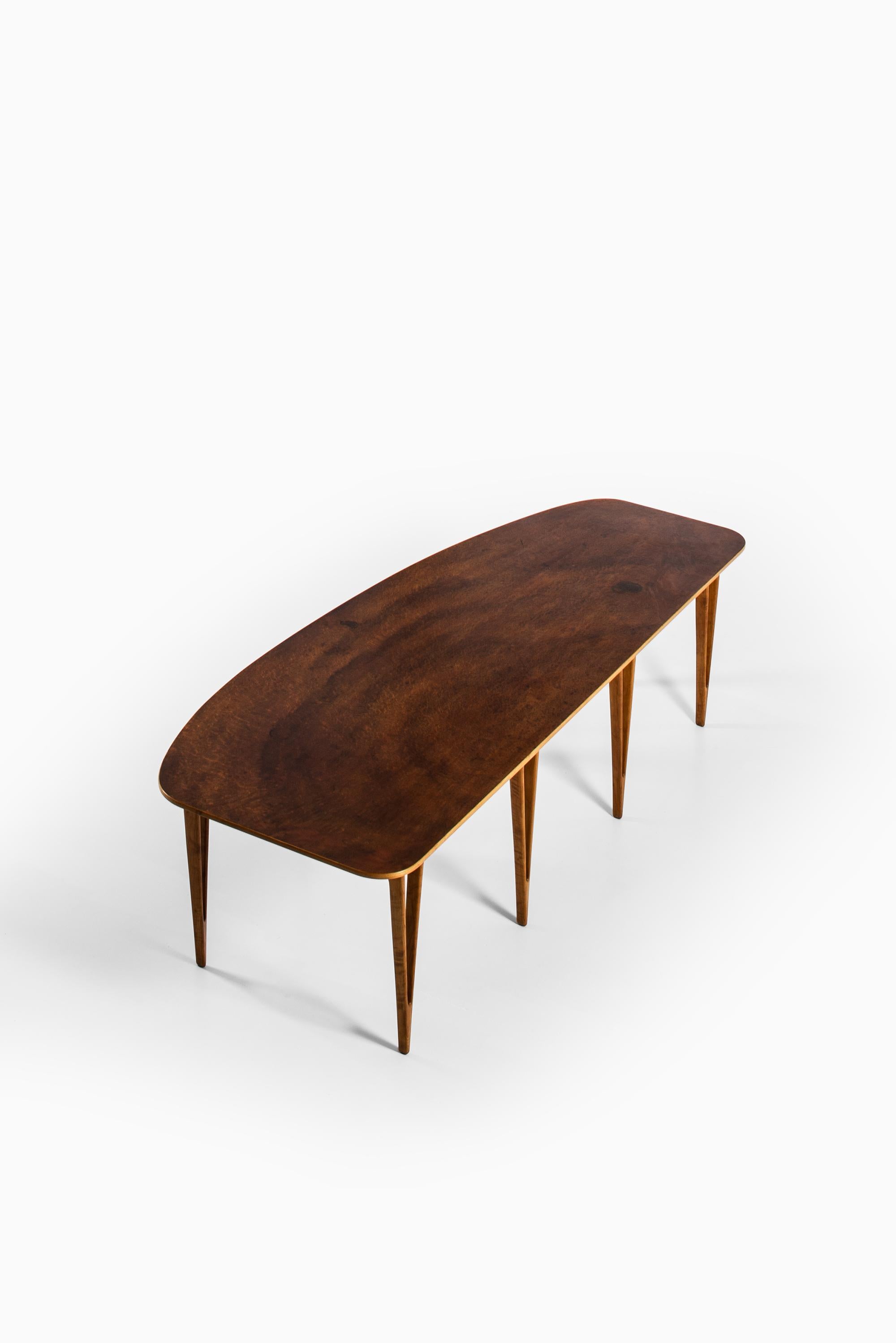 Børge Mogensen Console / Library Table by Erhard Rasmussen in Denmark For Sale 10