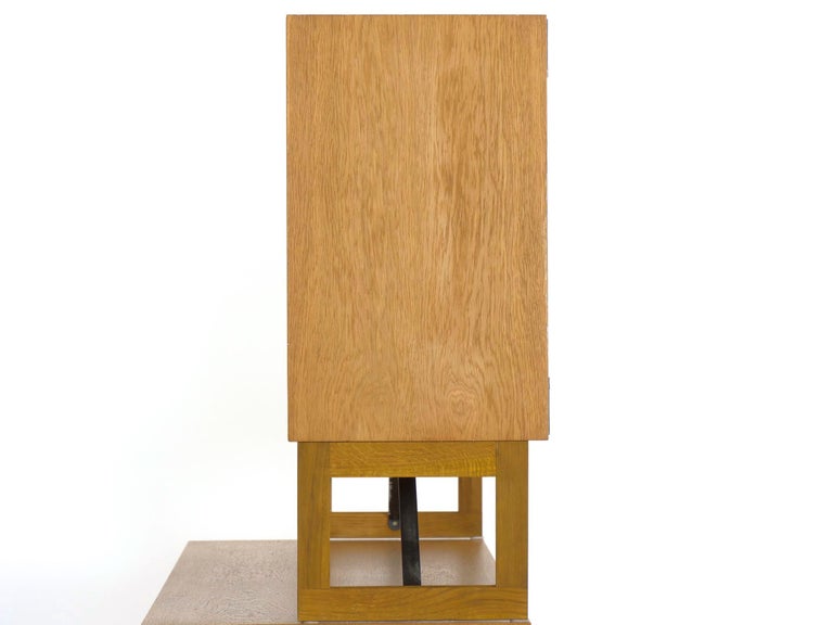 Børge Mogensen Danish Mid-Century Modern Oak Bookcase Cabinet Over Dresser For Sale 14
