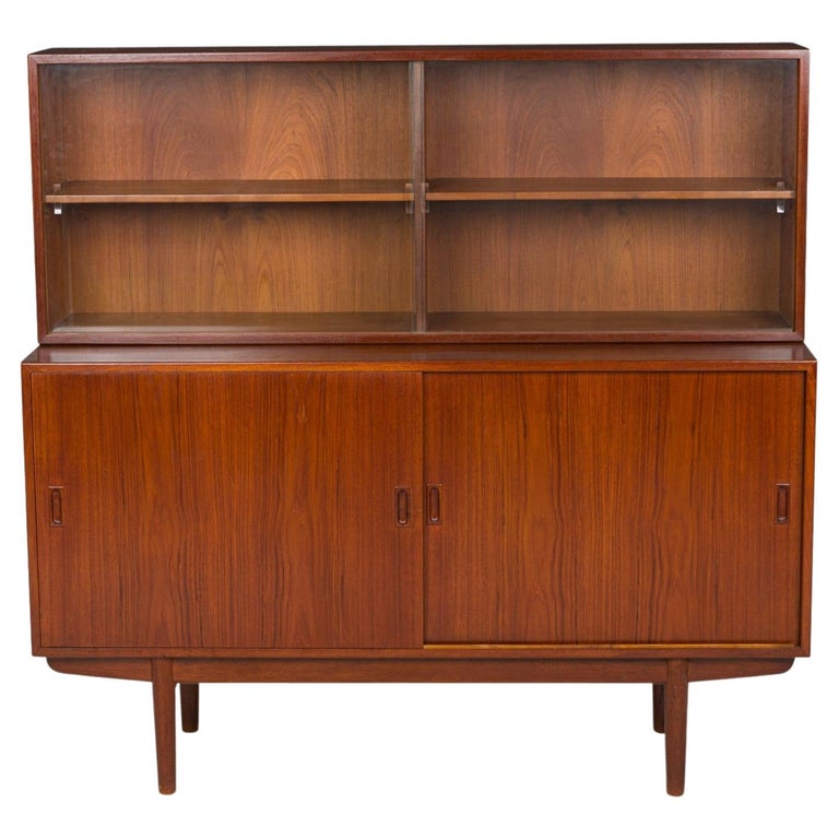 Børge Mogensen Danish Teak Serving / China Hutch For Sale at