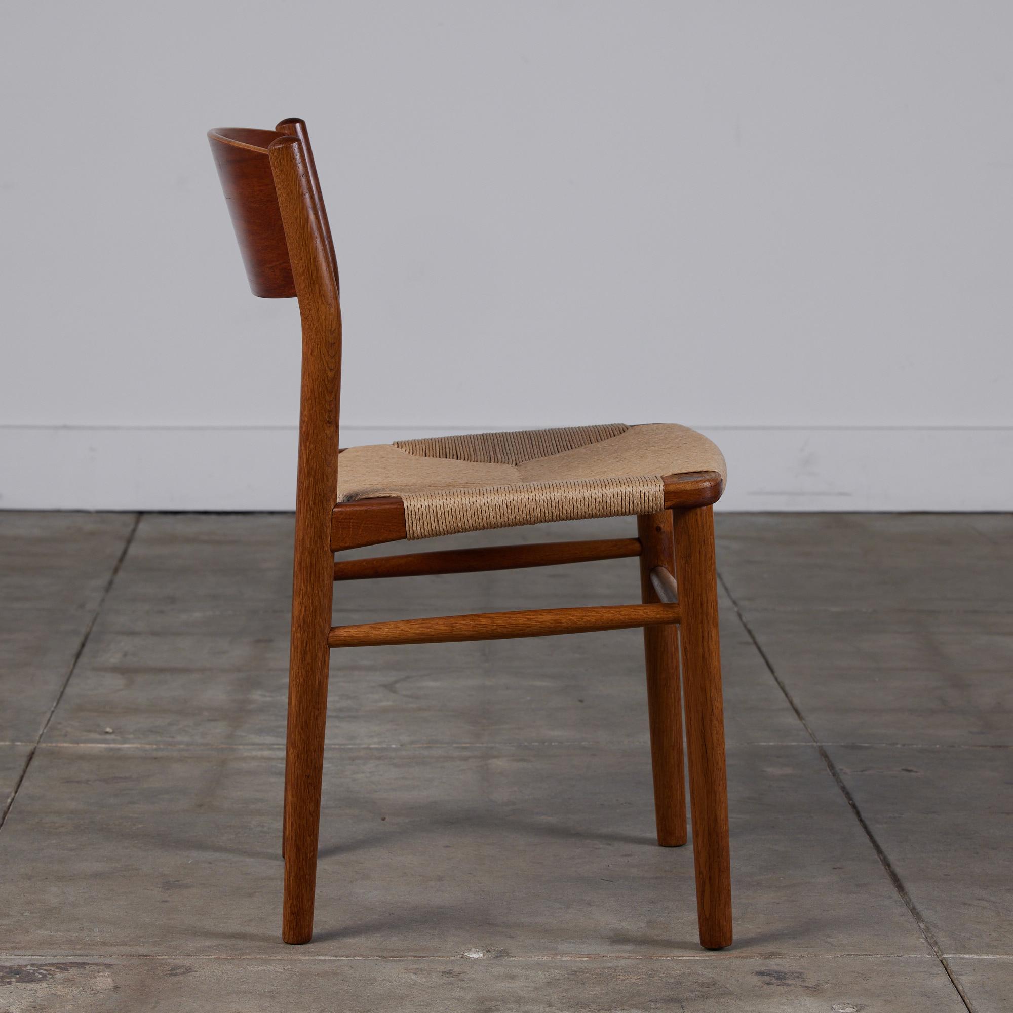 Oiled Børge Mogensen Desk or Side Chair