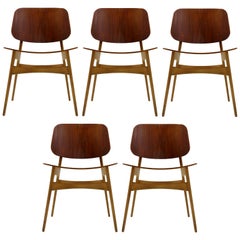 Børge Mogensen Dining Chairs, Model 122, 1950