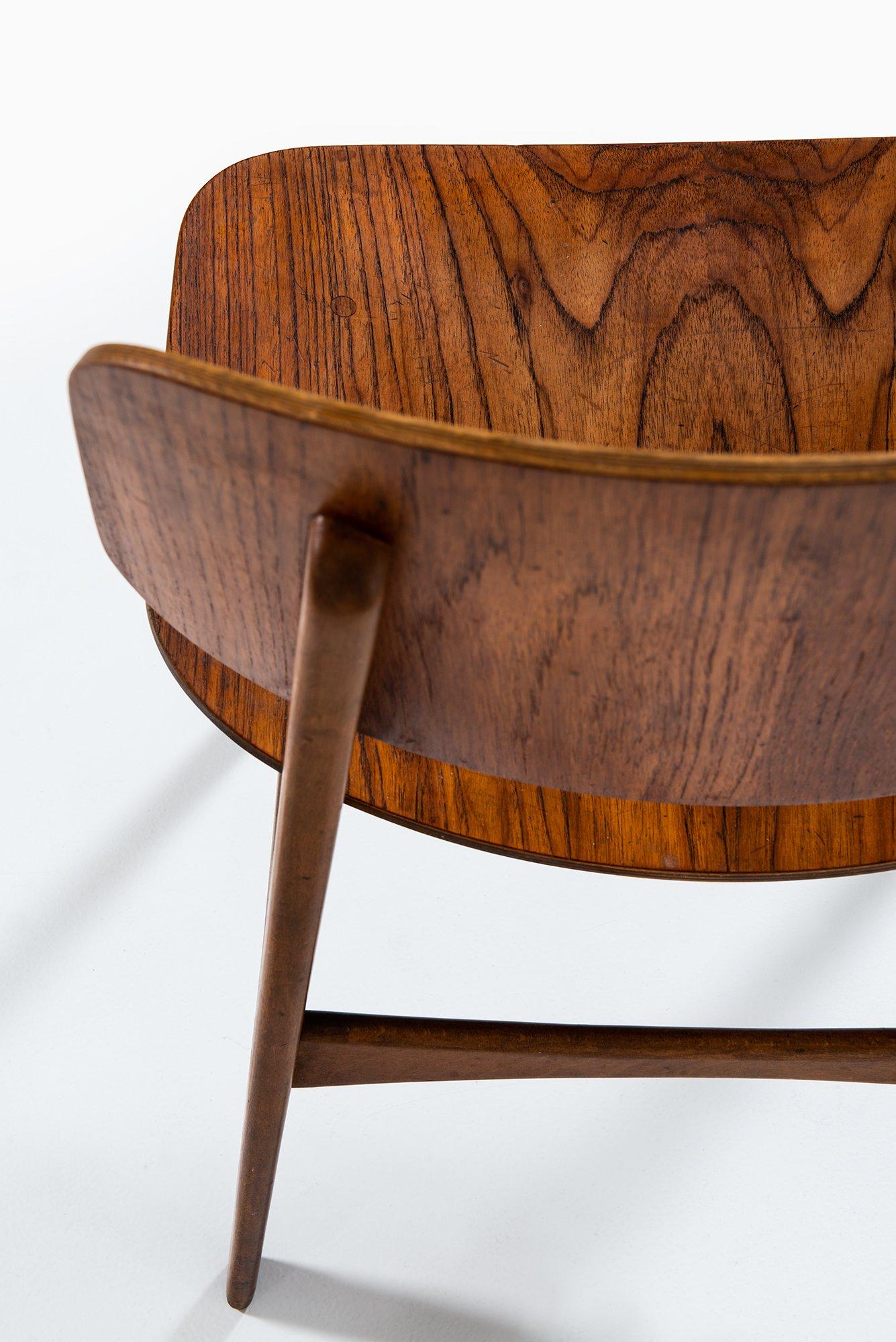 Hêtre Chaises de salle à manger Brge Mogensen modèle 122/chaise coquillage de Sborg Mbler au Danemark en vente