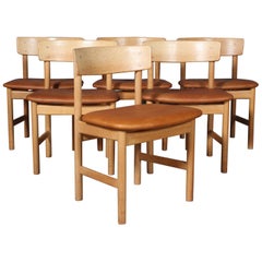 Børge Mogensen Dining Chairs, Model 3236