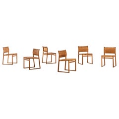 Børge Mogensen Dining Chairs Model Bm-61 by Fredericia Stolefabrik in Denmark