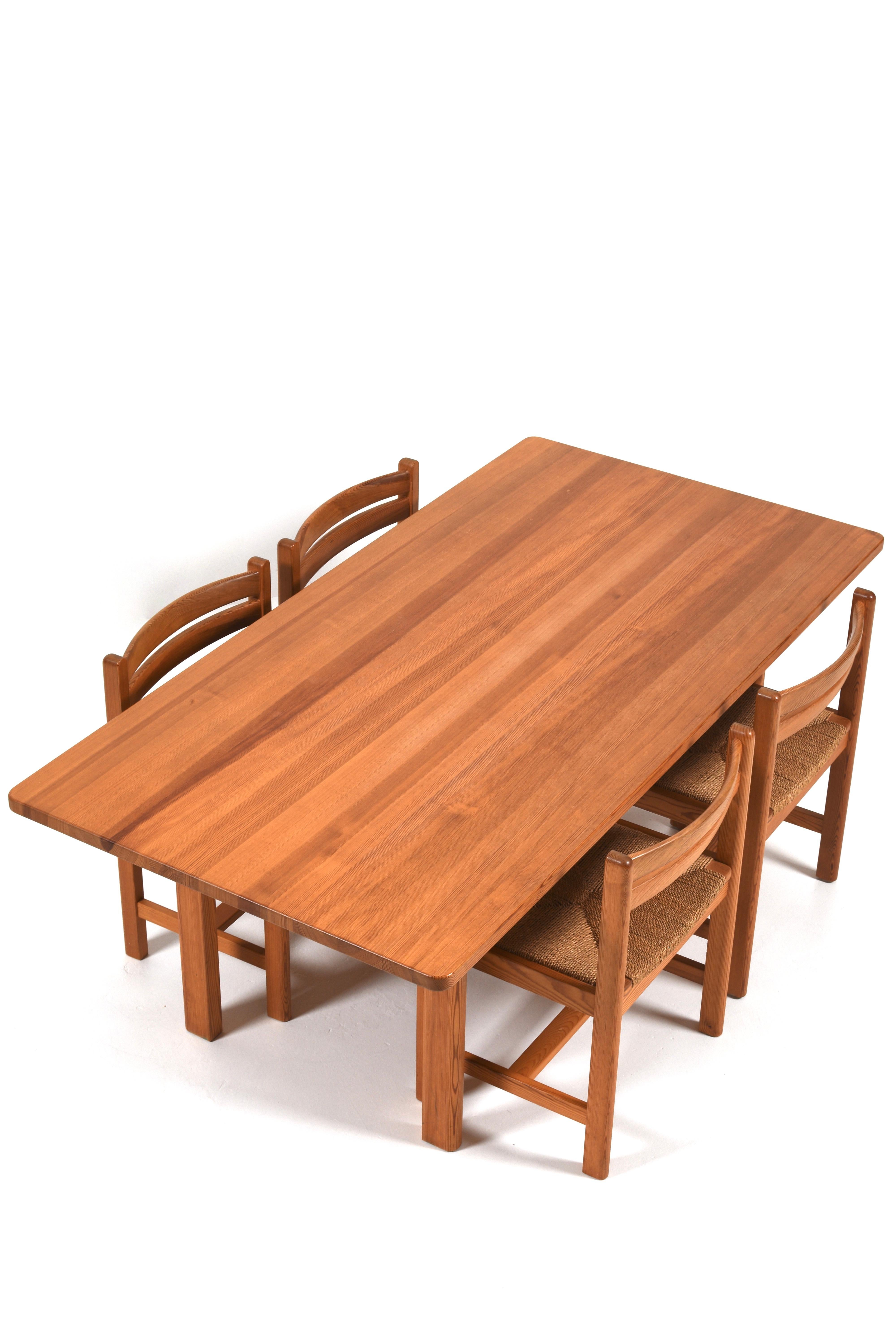 Milieu du XXe siècle Table de salle à manger Børge Mogensen en pin, Karl Andersson & Söner, Suède, années 1960 en vente
