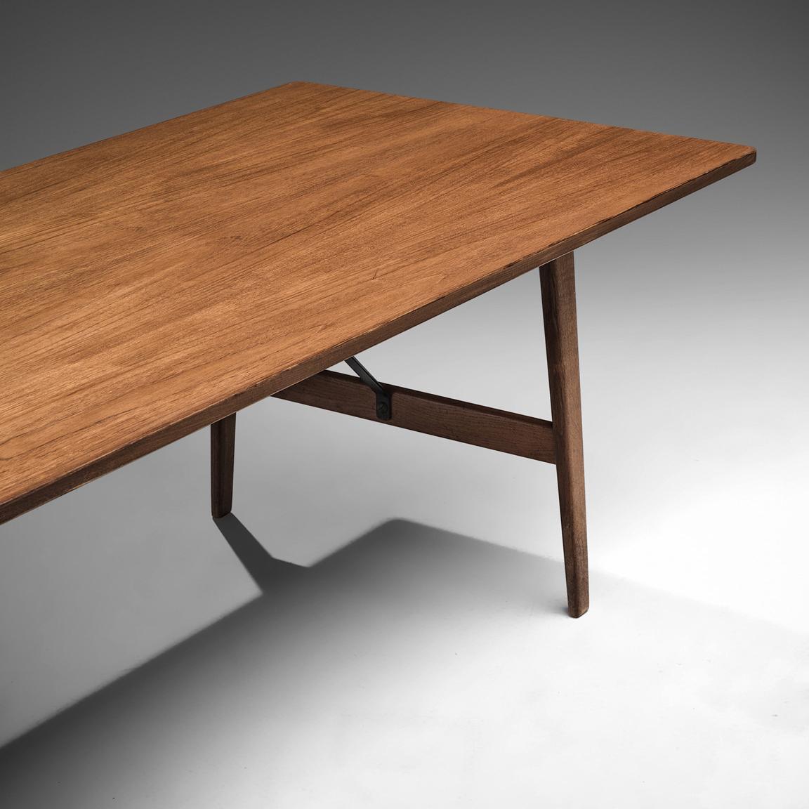 Danish Børge Mogensen Dining Table in Teak for Fredericia