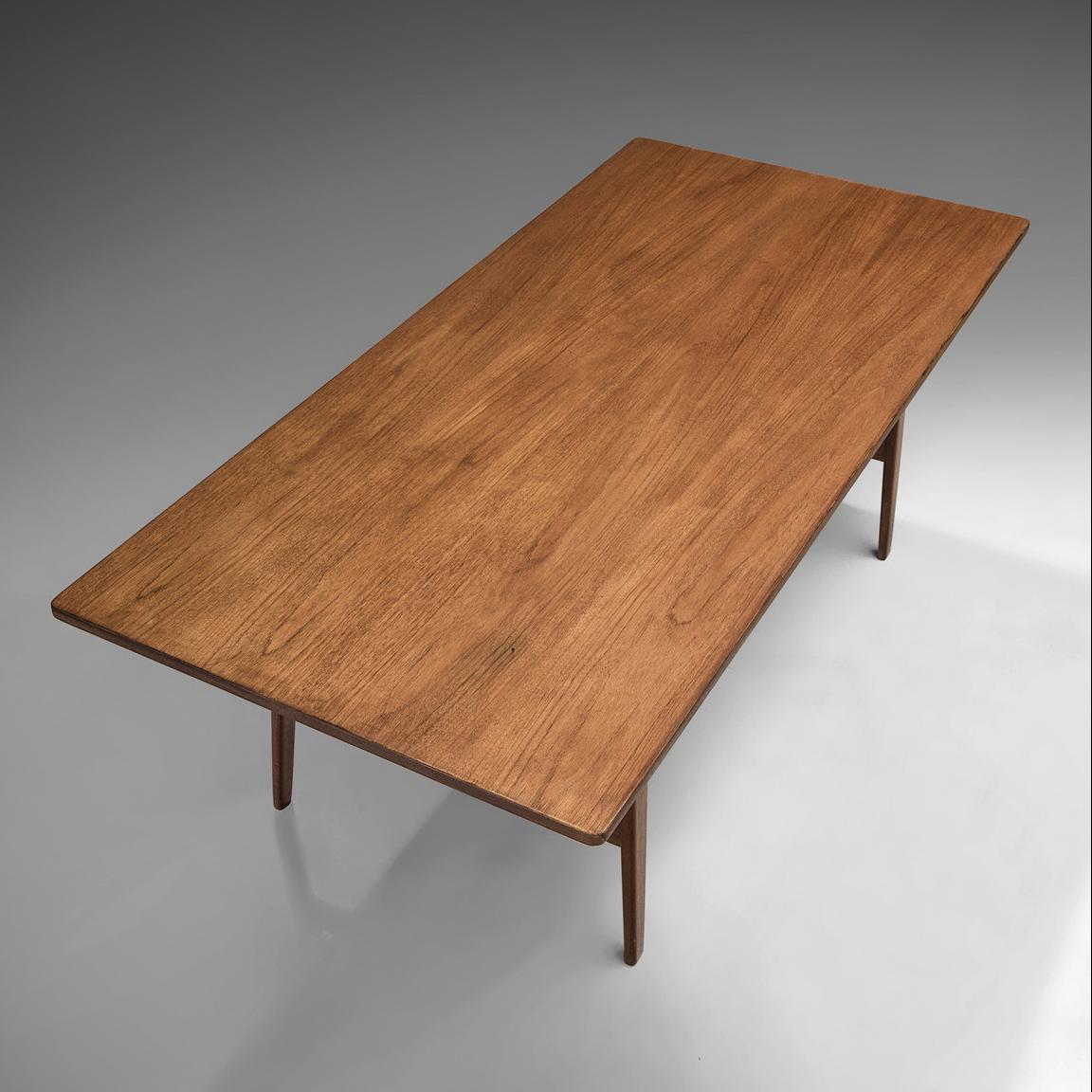 Børge Mogensen Dining Table in Teak for Fredericia In Good Condition In Waalwijk, NL