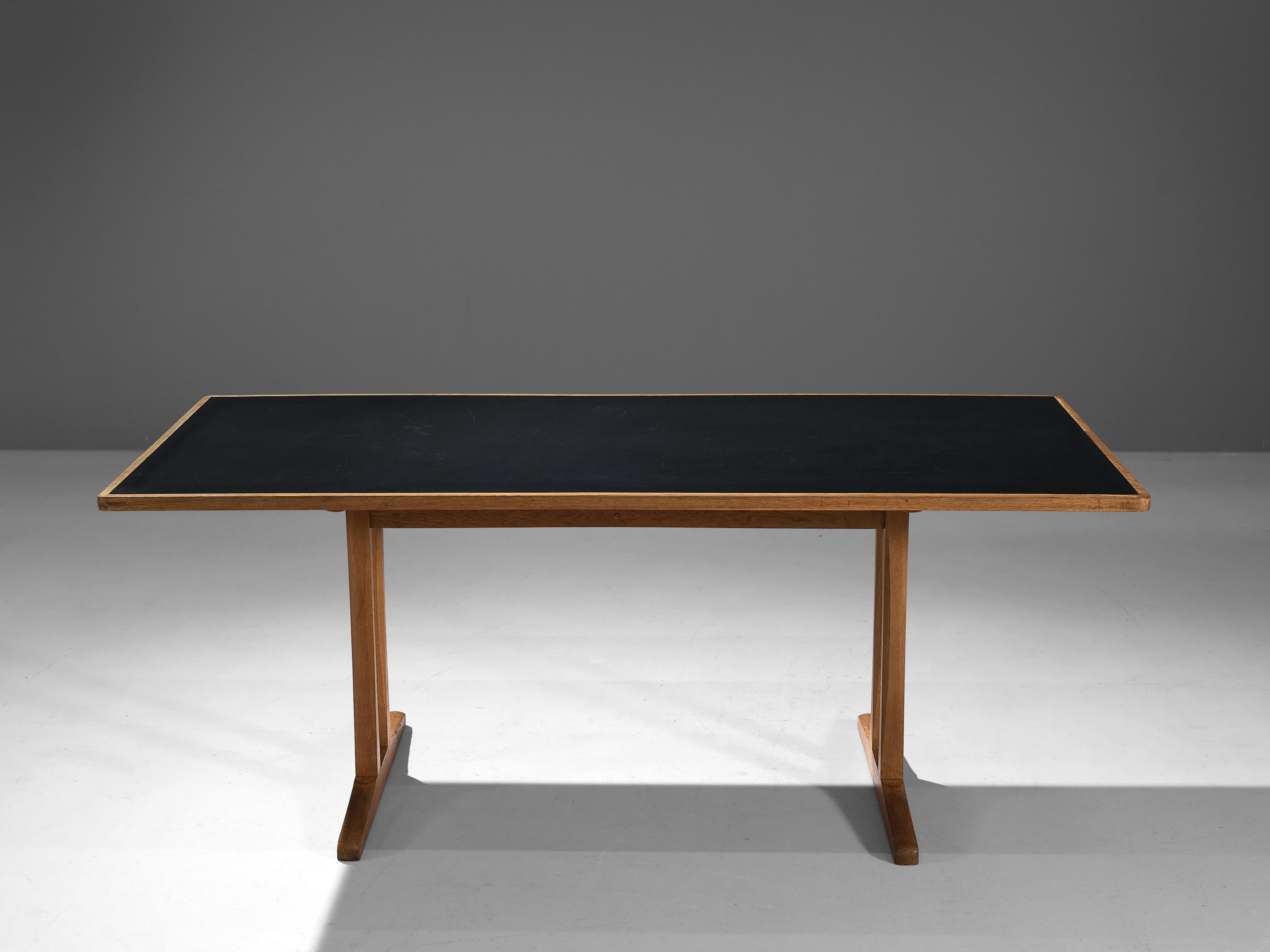 Børge Mogensen Dining Table Model '6289' in Oak In Good Condition In Waalwijk, NL