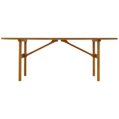 Table de salle à manger Børge Mogensen "No. 284" Oak Fredericia Stolefabrik, 1960s