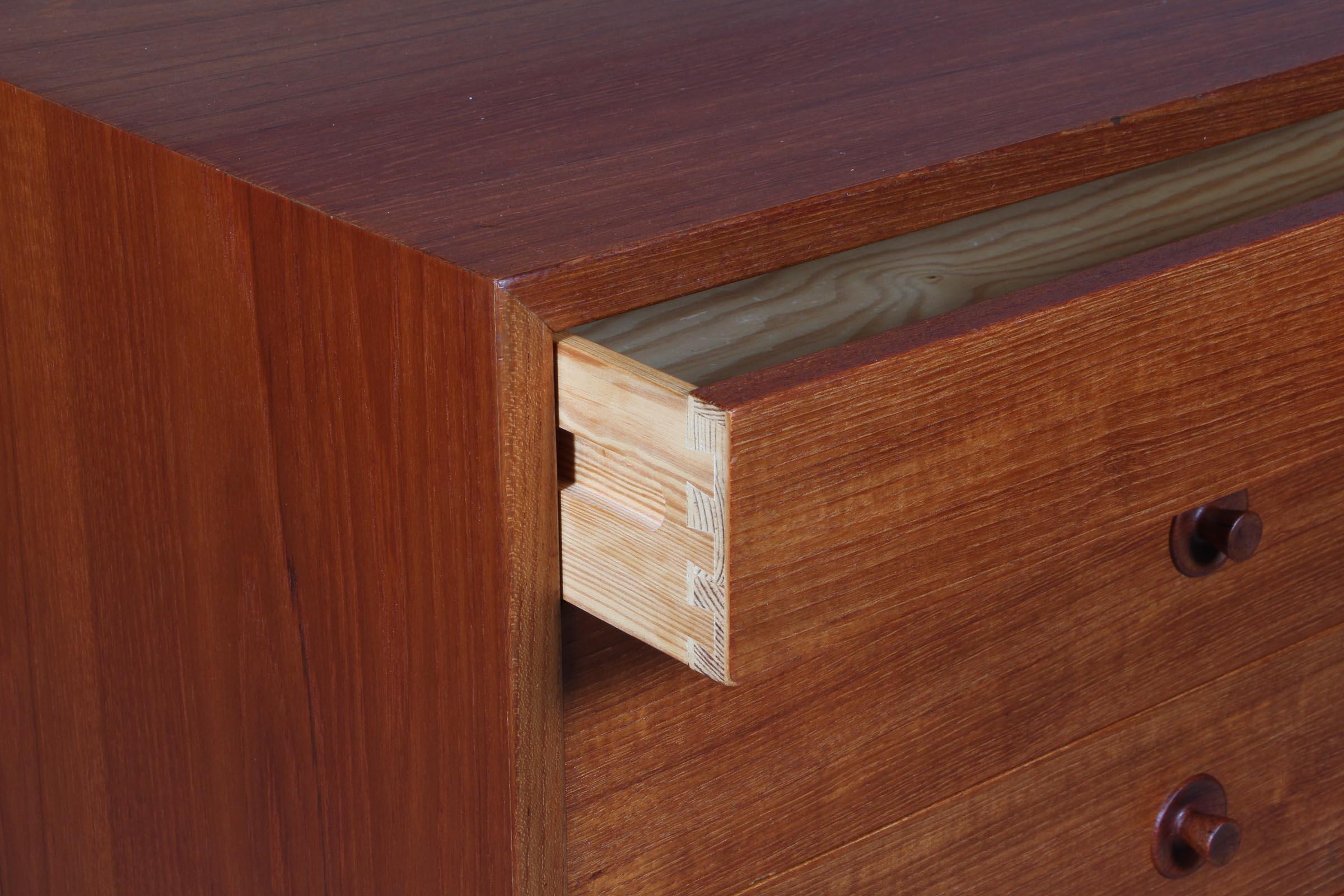 Børge Mogensen Double Chest of Drawers, Teak In Good Condition In Esbjerg, DK