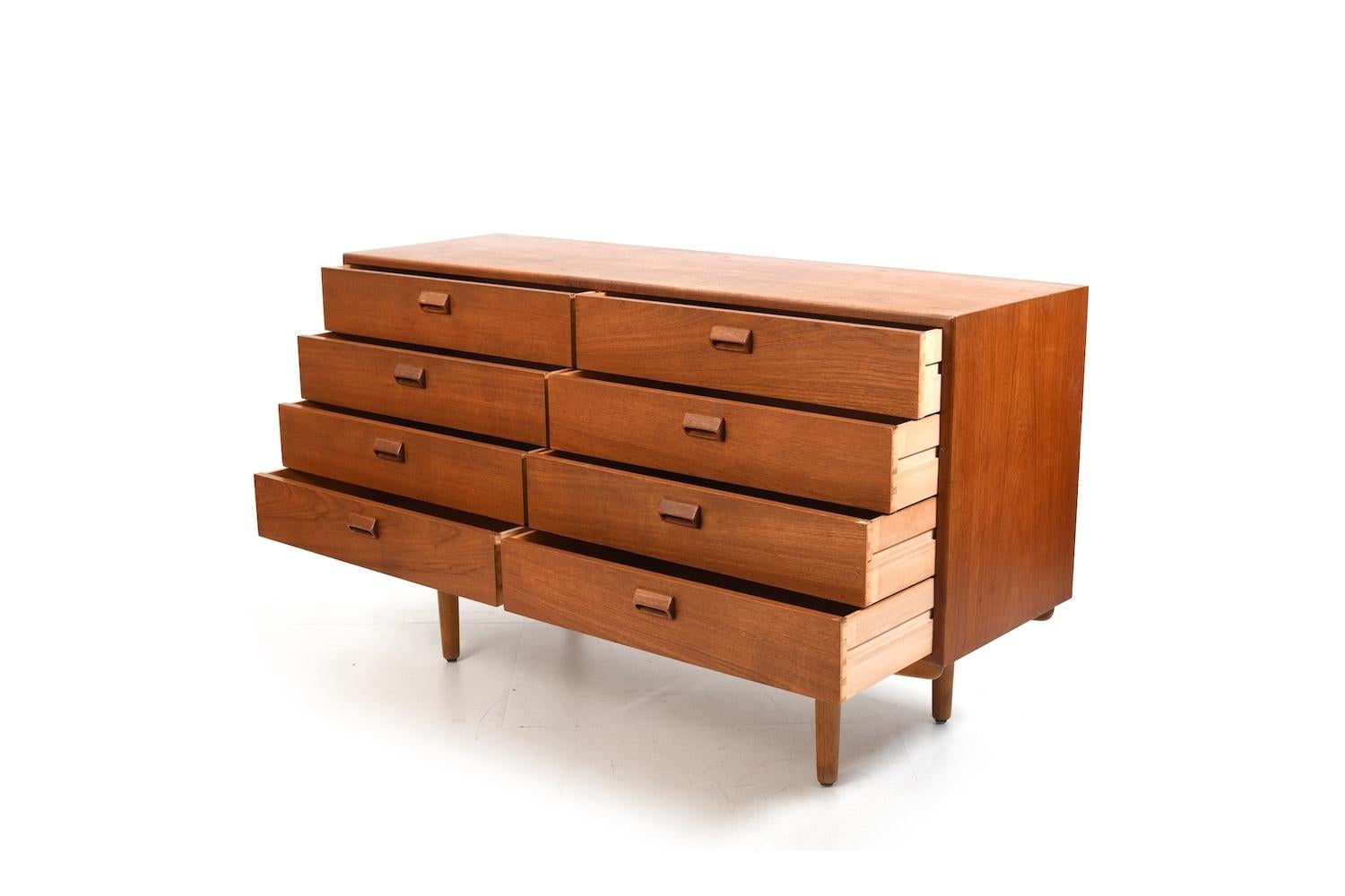 20th Century Børge Mogensen Double Dresser Teak & Oak 1950s.