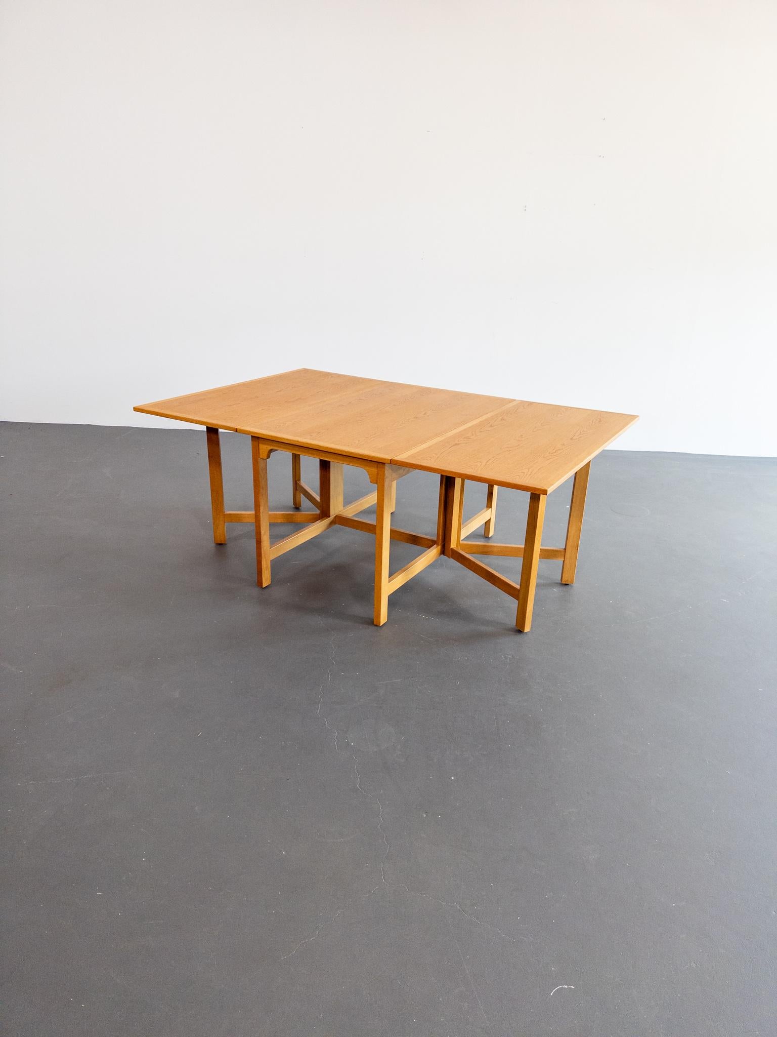 Børge Mogensen Drop-Leaf Dining Table for Karl Andersson & Söner, 1960s For Sale 2