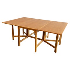 Børge Mogensen Drop-Leaf Dining Table for Karl Andersson & Söner, 1960s