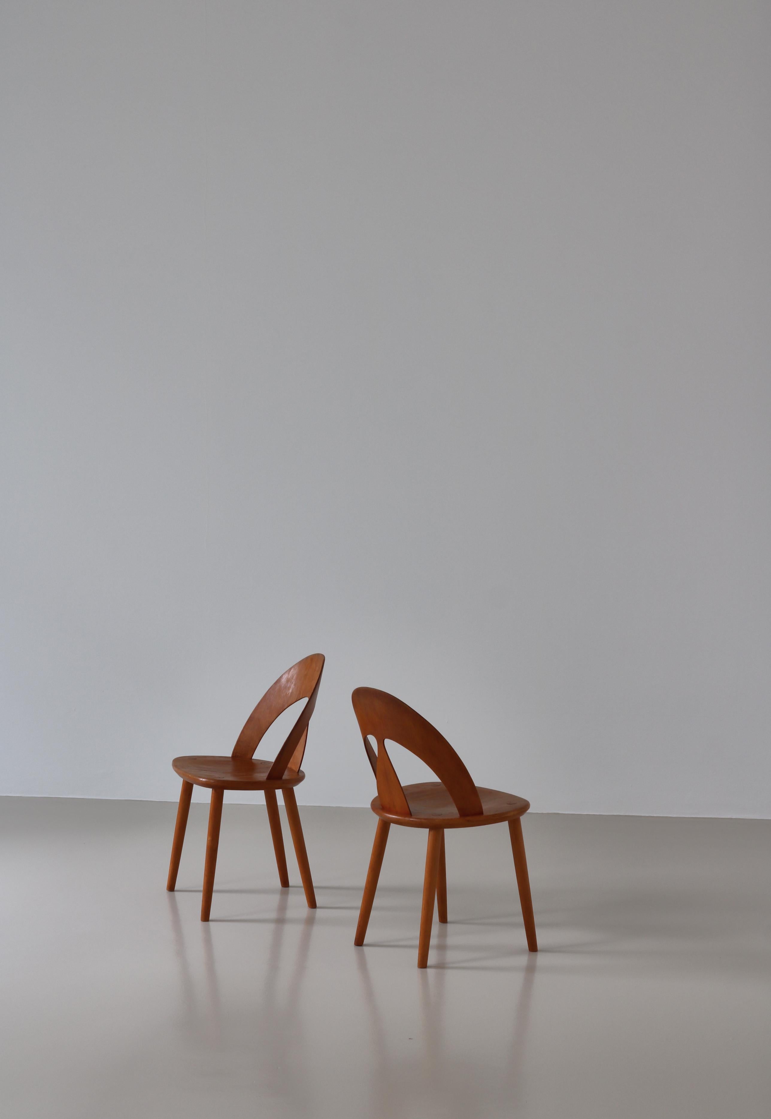 Børge Mogensen Early Edition Shell Chairs, Scandinavian Modern, 1950 For Sale 3