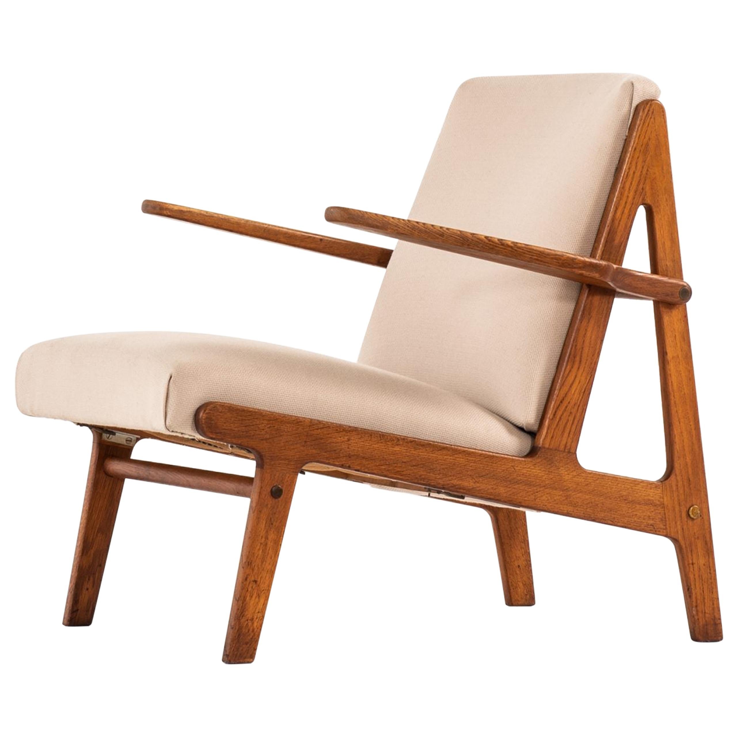 Brge Mogensen Easy Chair Hergestellt von Tage Kristensen & Co in Dänemark im Angebot