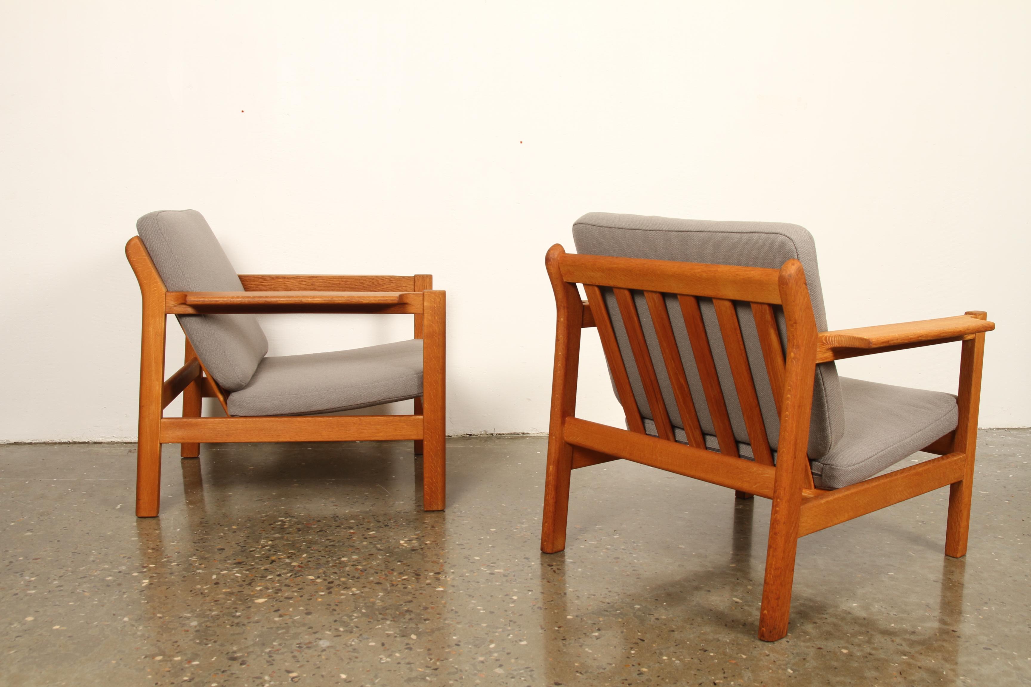 Børge Mogensen Easy Chairs Model 227 5
