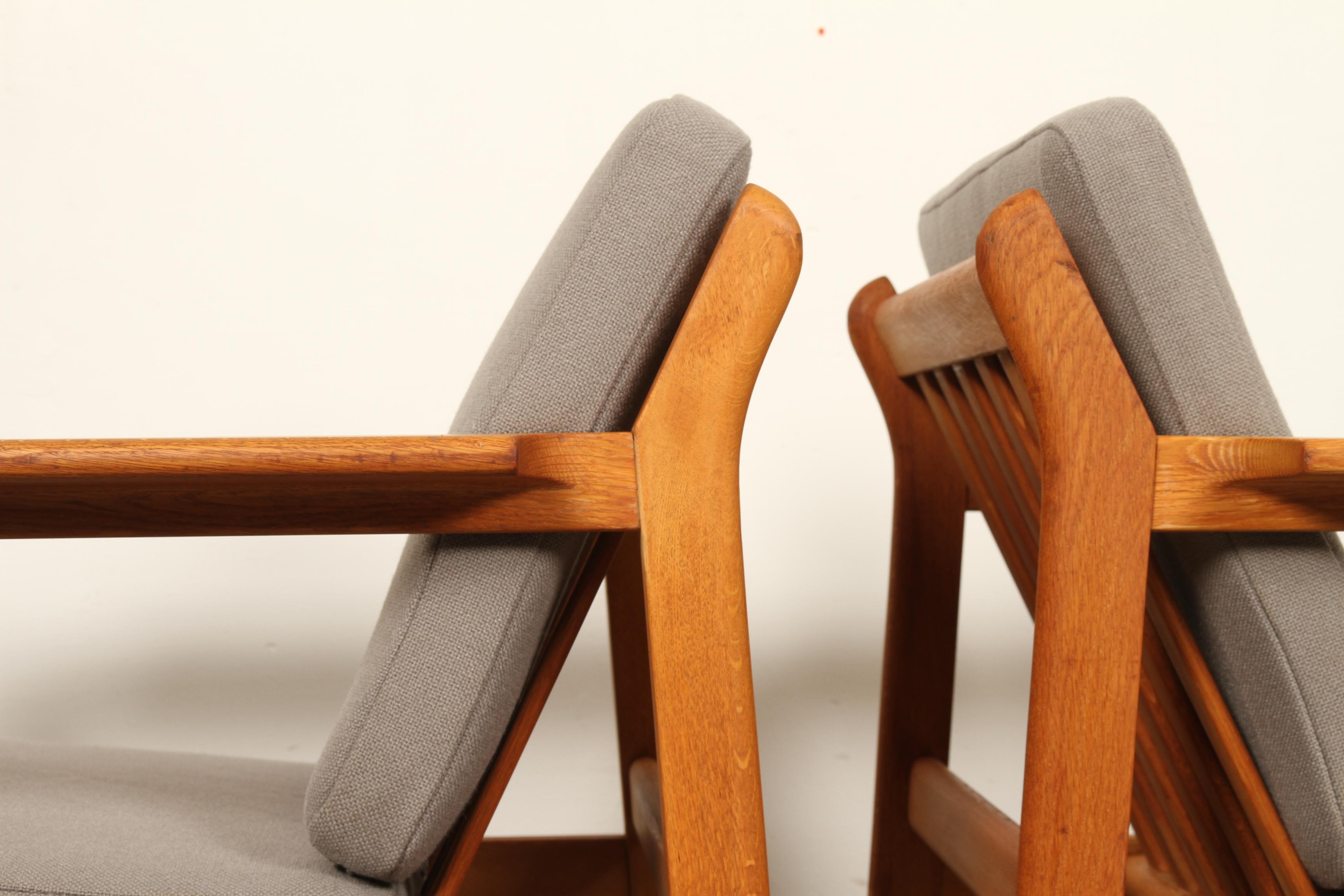 Børge Mogensen Easy Chairs Model 227 1