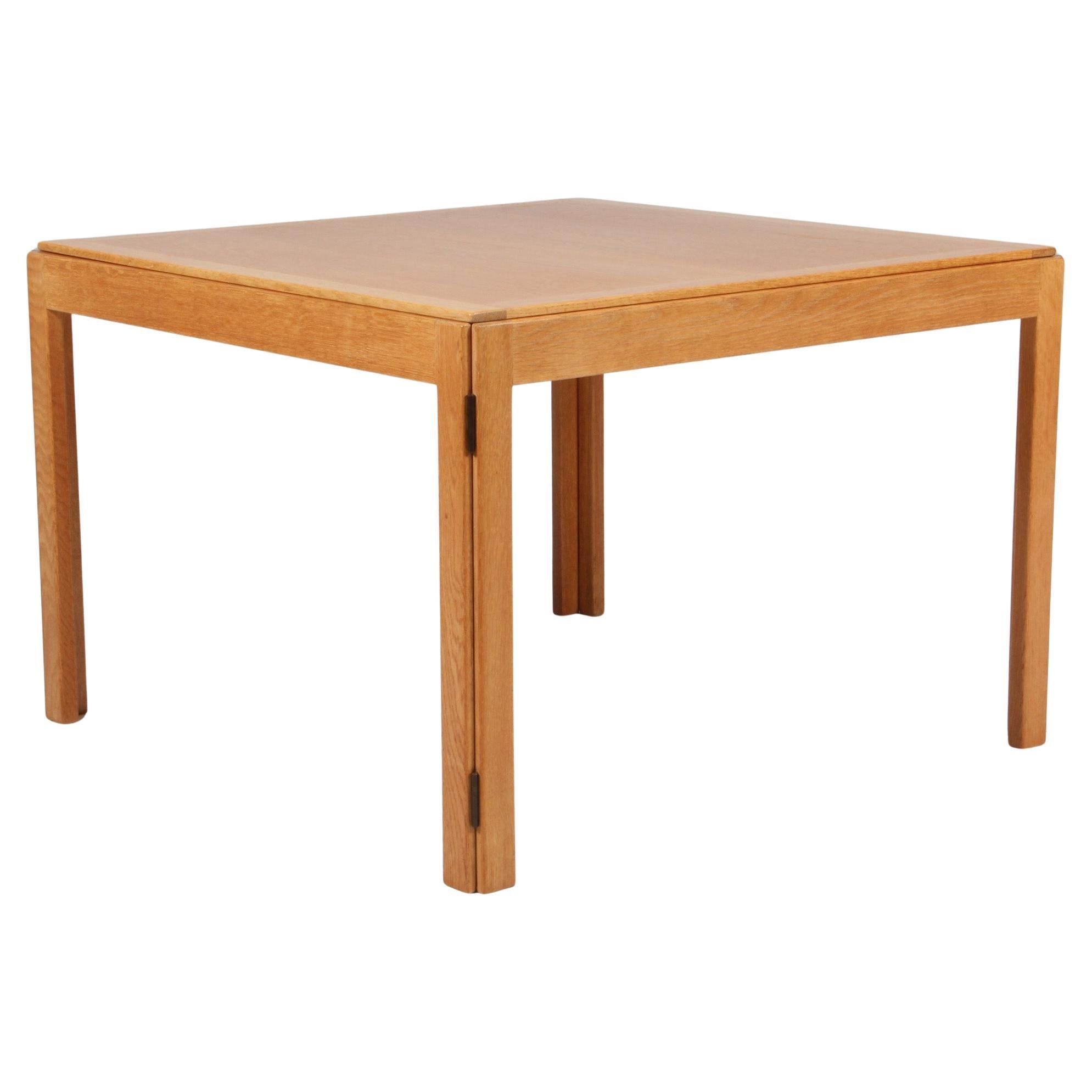 Børge Mogensen foldable Coffee Table, lacquered oak, model 5383